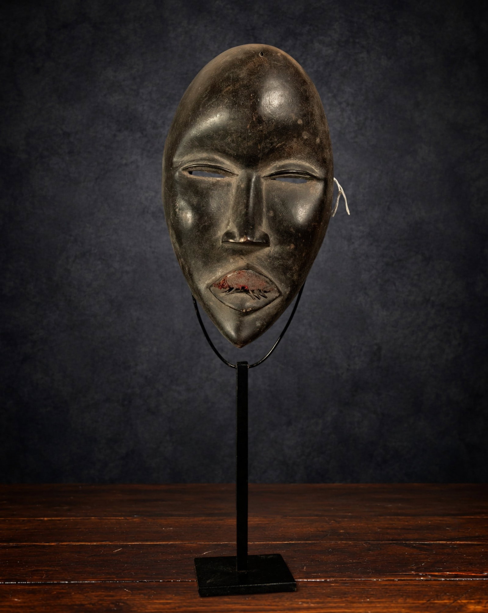 African Art - Dan Mask, Ivory Coast, 19th-early 20th century: 24 x 15 cm. Provenance: important European collection.