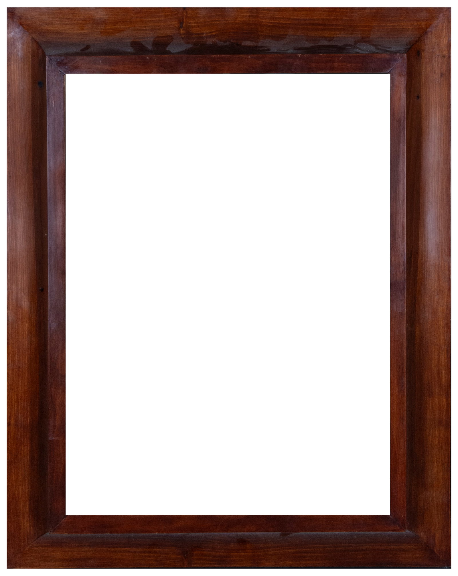 Isabeline wooden frame in a mahogany tone – 19th century (1 of 2)