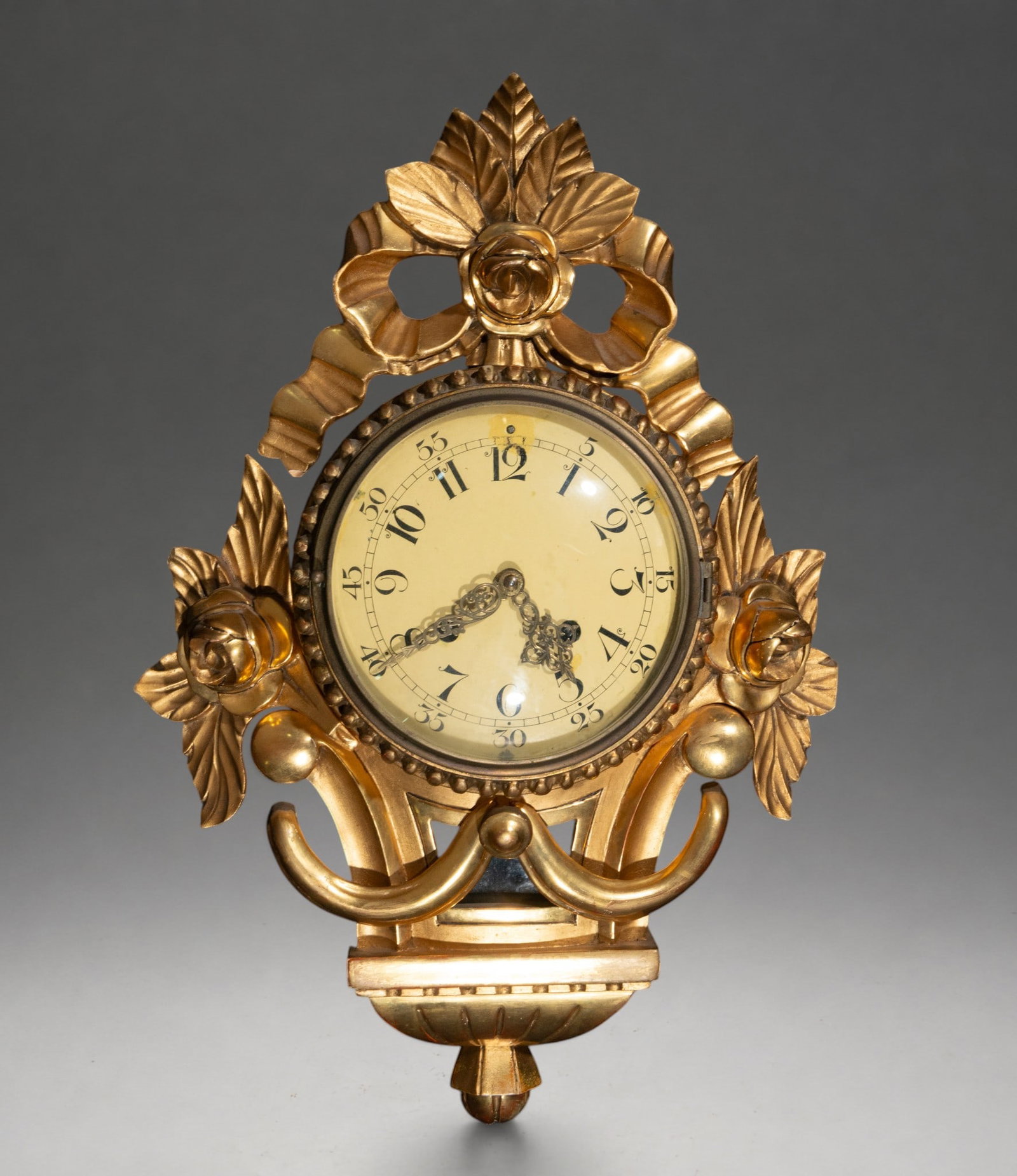 Wedding wall clock – Switzerland – 19th century (1 of 6)