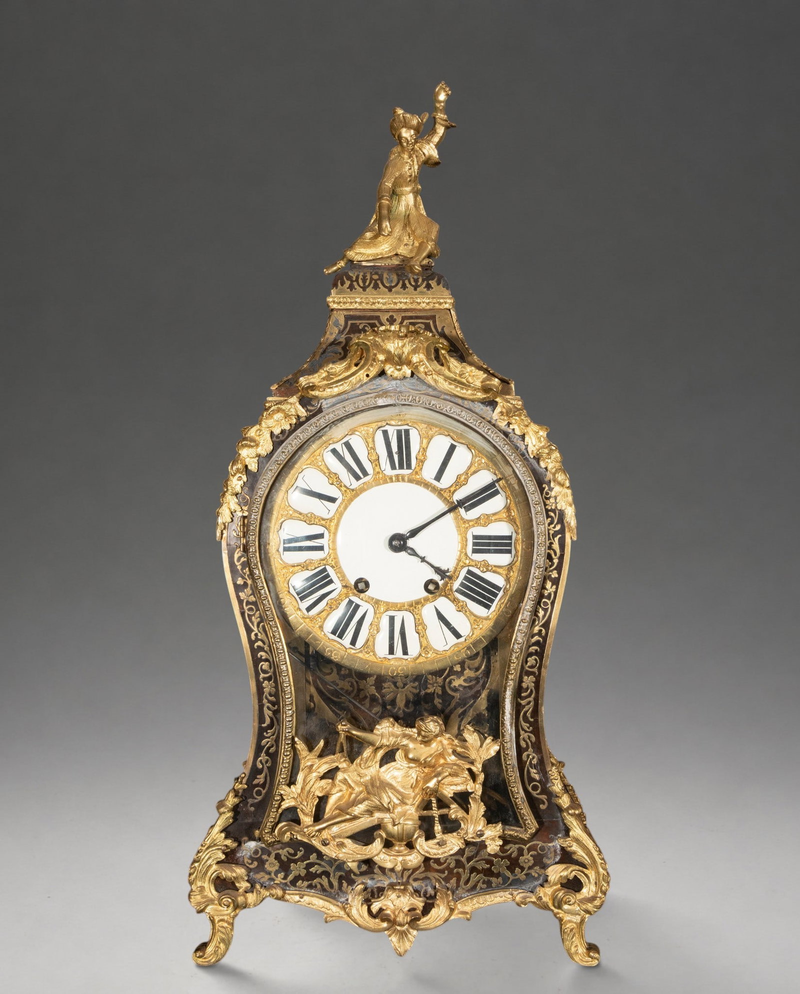 Important French Boullé Clock - 18th - 19th Century (1 of 8)