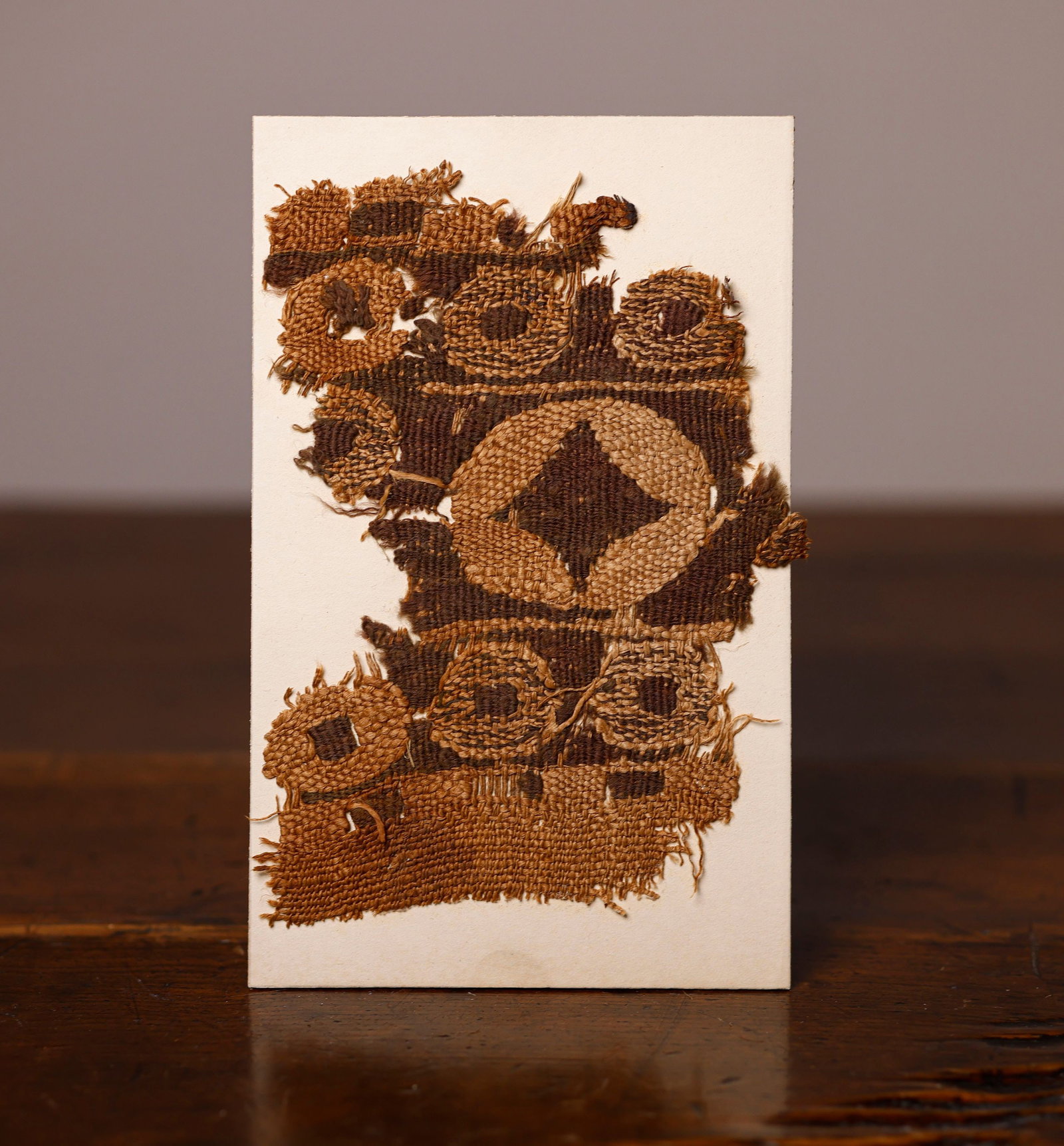 Fragment of a Coptic Paleo-Christian Monk or Hermit's Cloth in Wool (1 of 3)