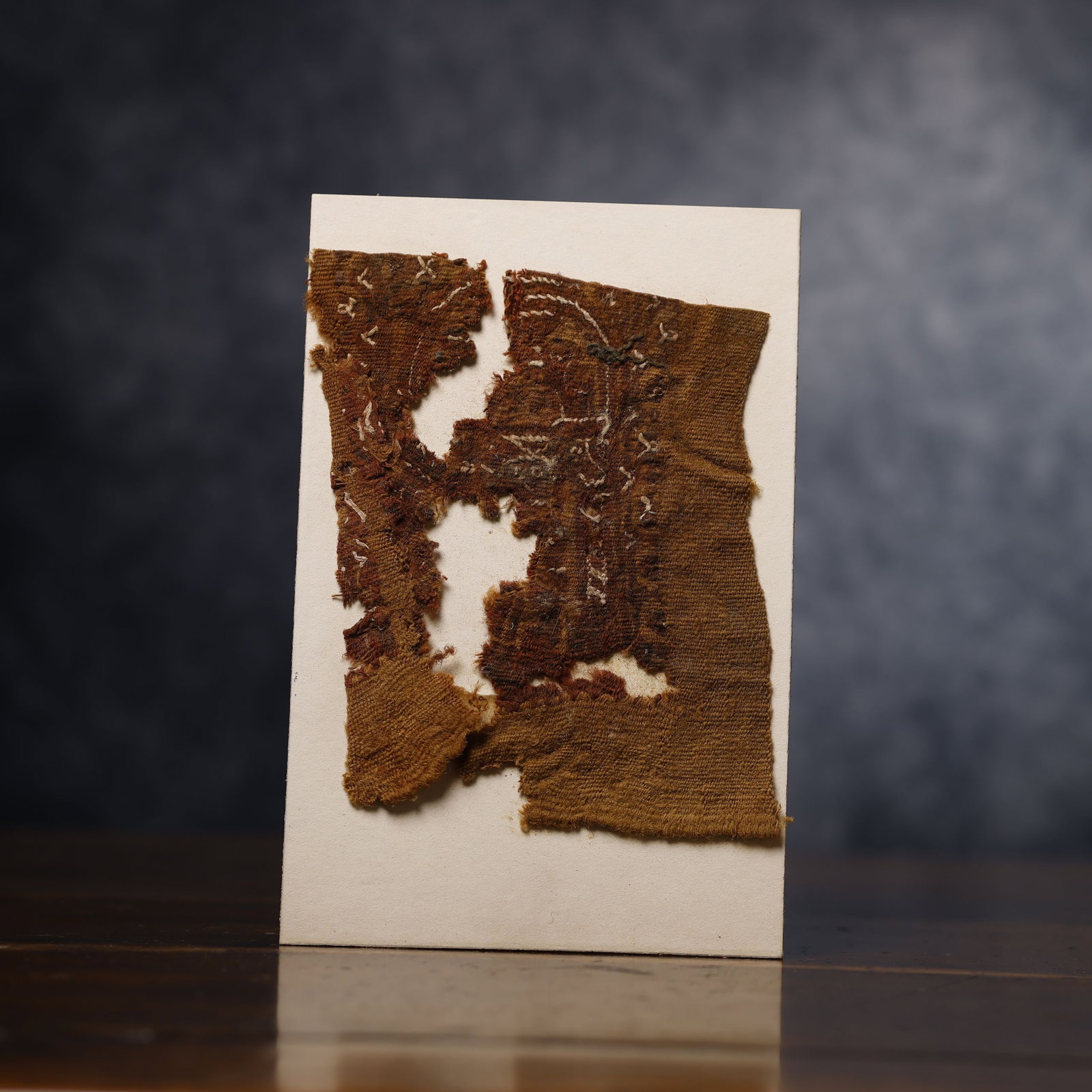 Fragment of a Coptic Paleo-Christian Monk or Hermit's Cloth in Wool (1 of 2)