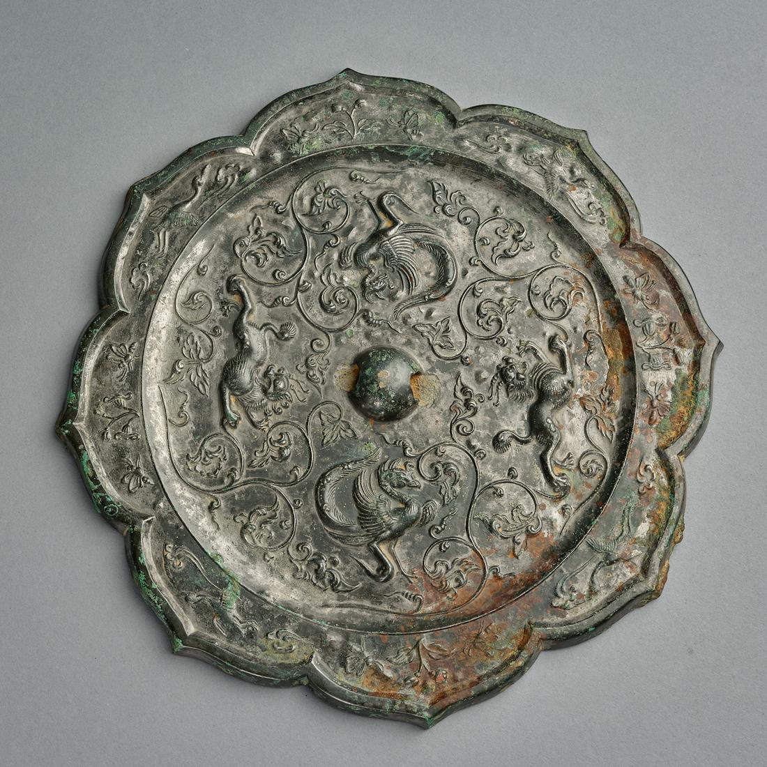 An ancient bronze mirror (1 of 7)