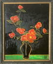 "Chang Yu's Oil Painting on Wood Panel