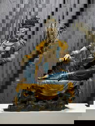 A Glass Guanyin,Song Dynasty,China