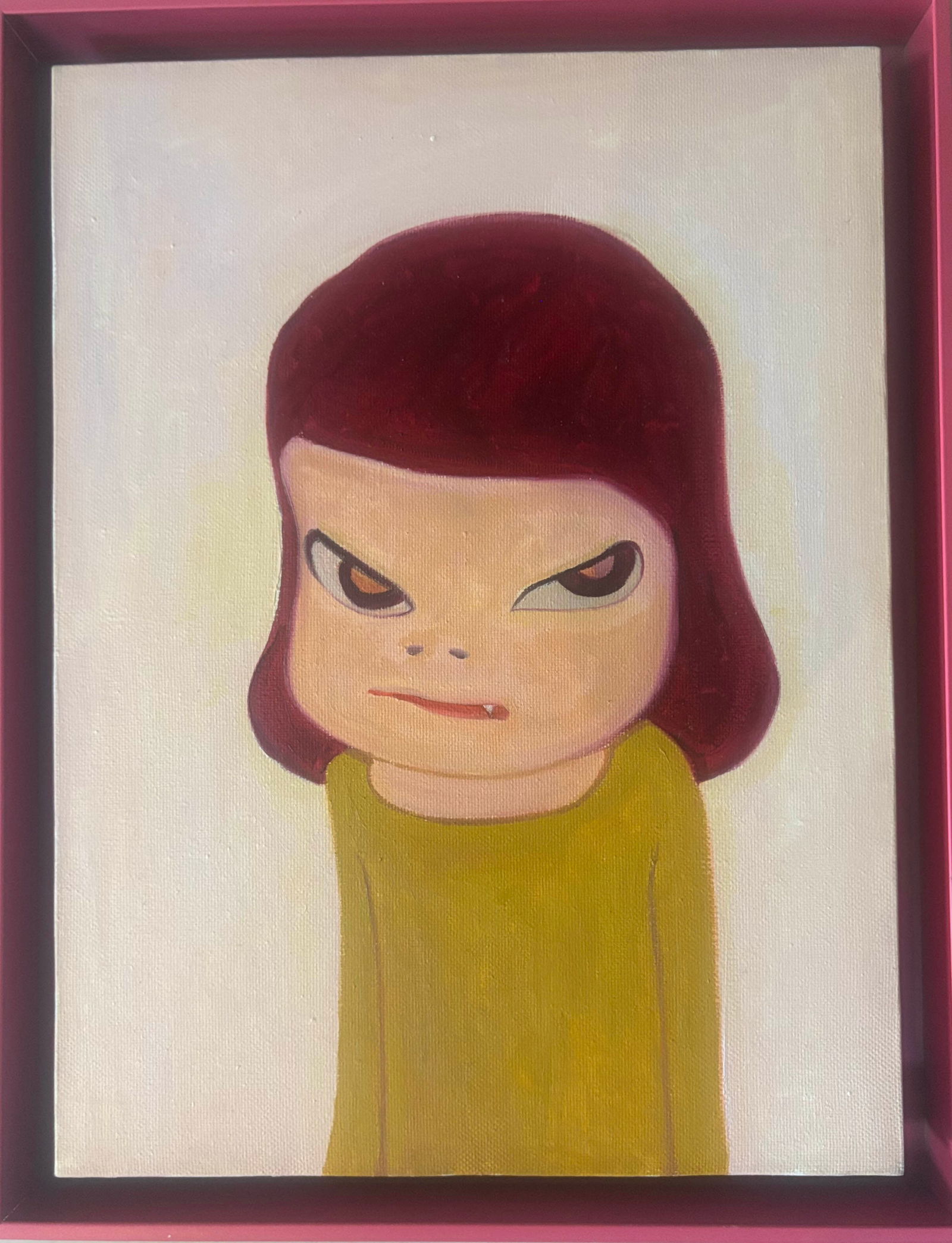 YOSHITOMO NARA (B.1959),ATTRIBUTED TO, OIL ON CANVAS (1 of 4)