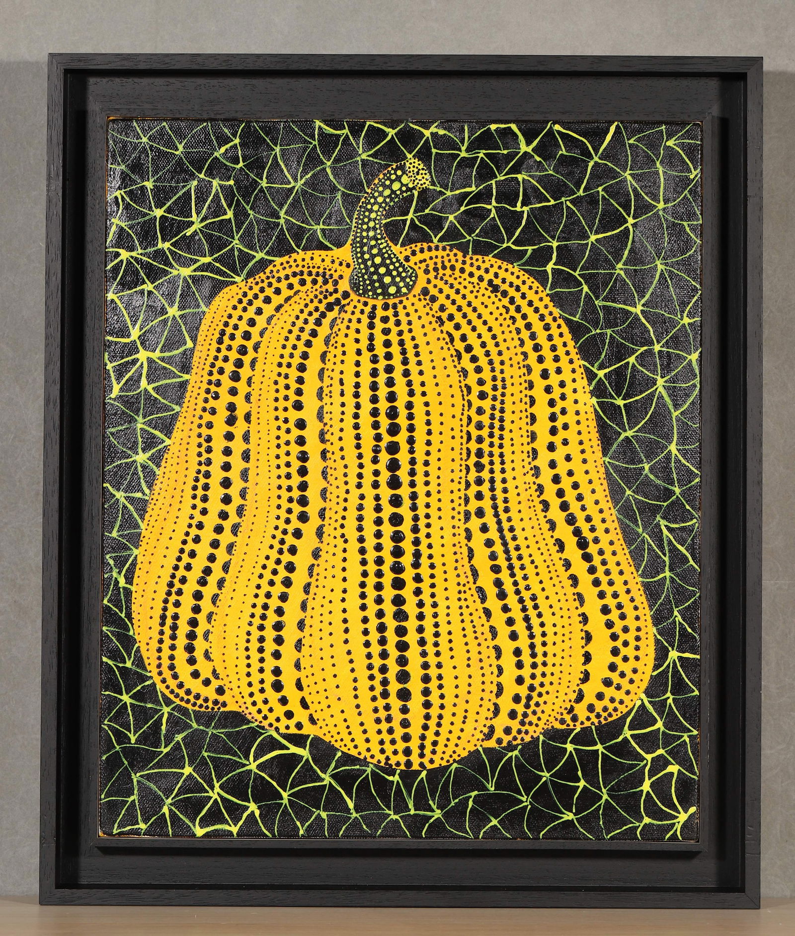 Yayoi kusama (b.1929), Attributed to, oil on canvas: Length54.0Cm (21.26")Width45.0Cm (17.72")