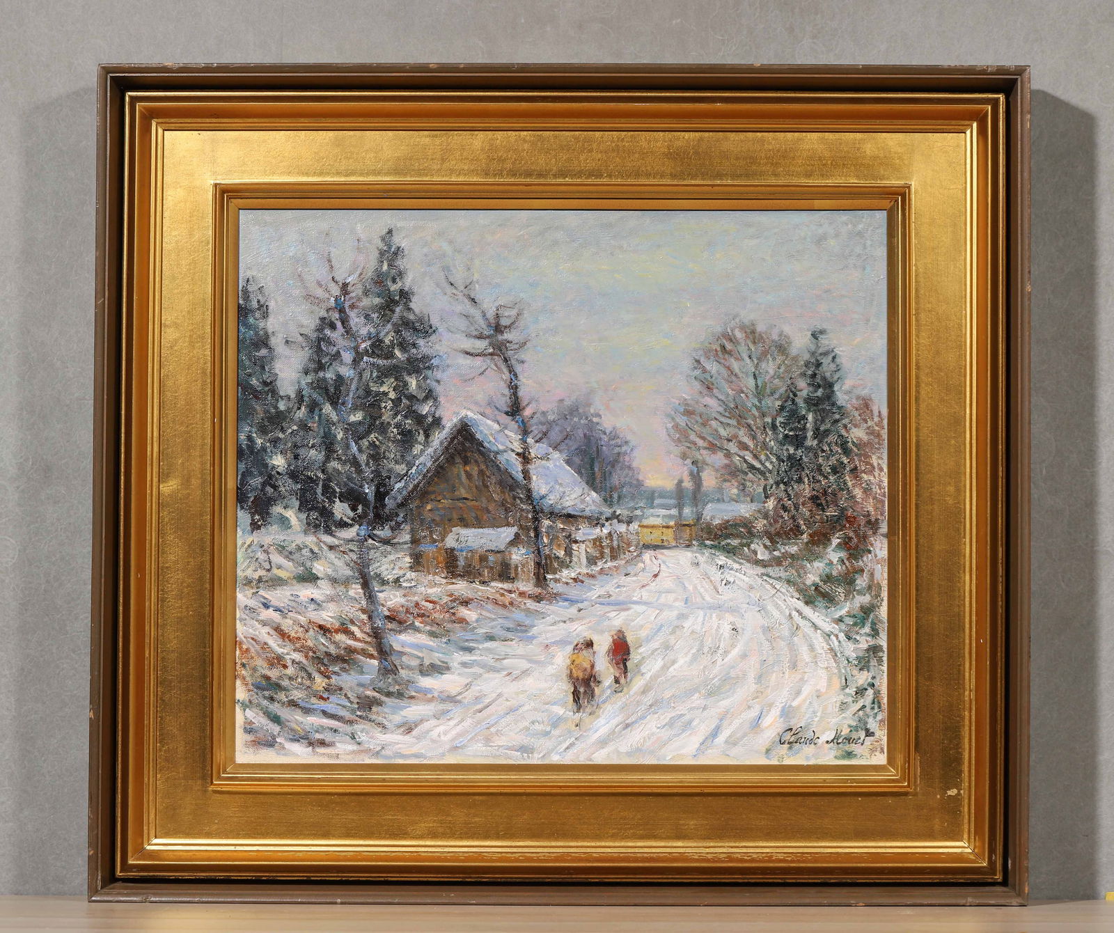 Claude monet, 1840-1926,attributed to, oil on canvas (1 of 8)