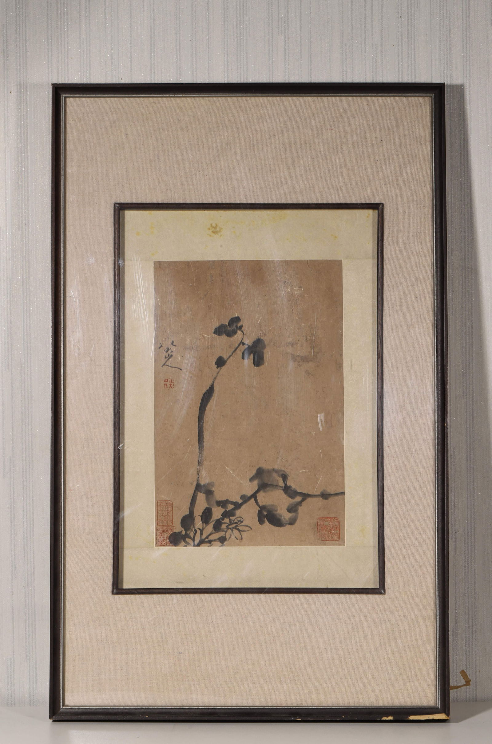 Bada shanren (zhu da) · kangxi period, qing dynasty · ink flower painting (1 of 5)
