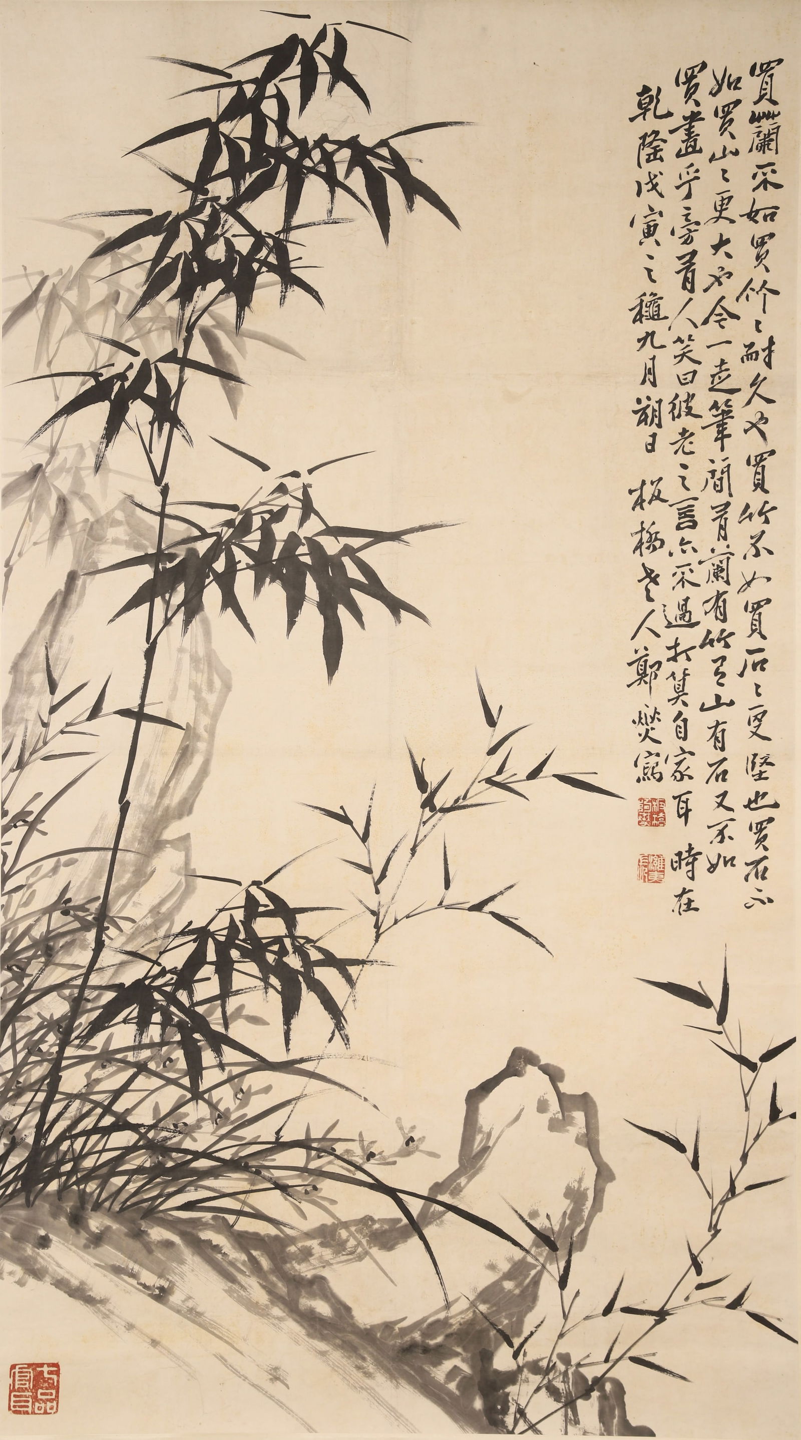 Zheng xie 1778 ink bamboo (1 of 8)