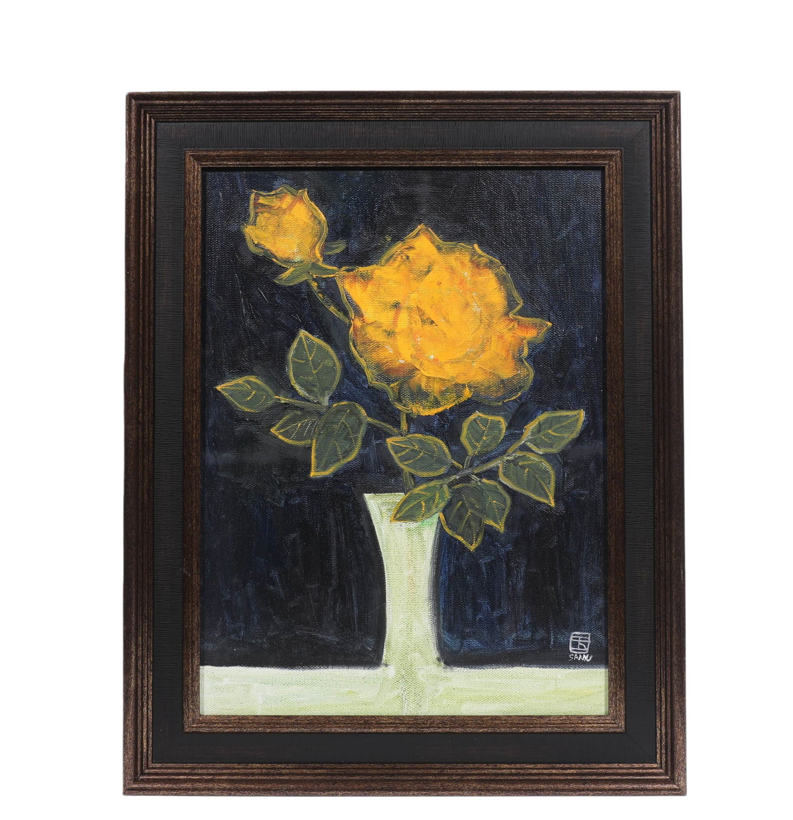 SANYU (1990-1966), ATTRIBUTED TO, OIL PAINTING: H:39cmW:285cm H:50cmW:39.5cm
