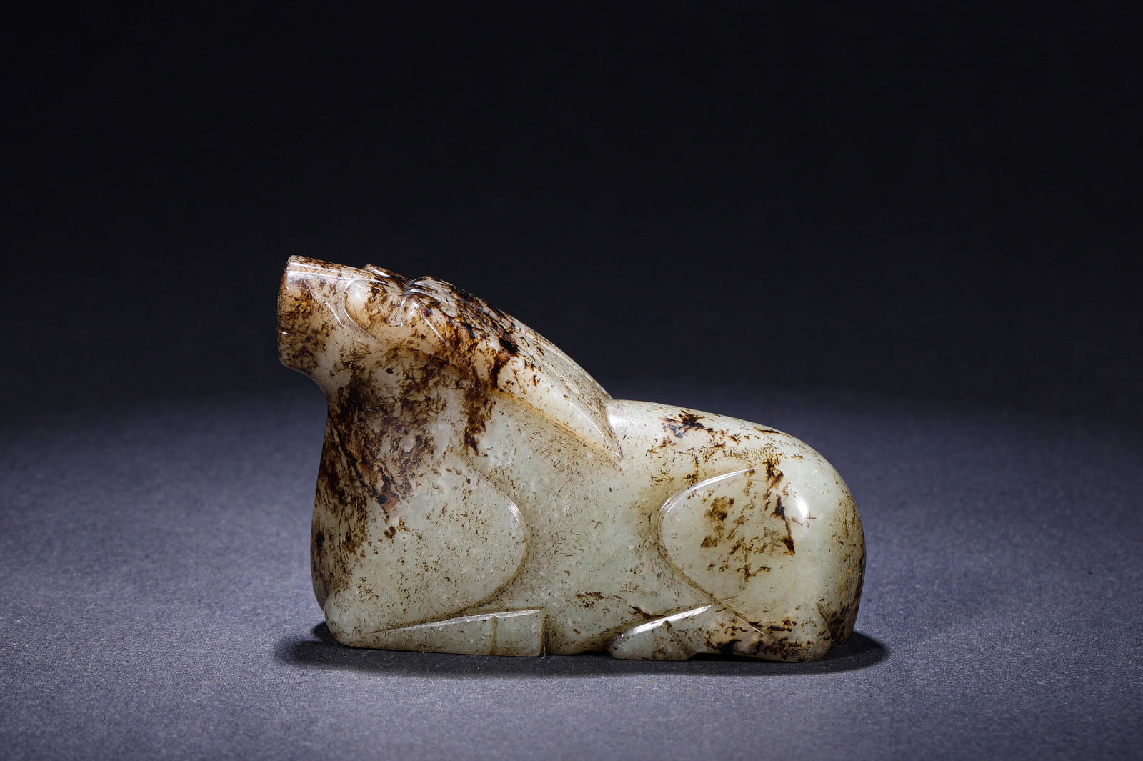 HAN DYNASTY HETIAN JADE SHEEP (1 of 8)