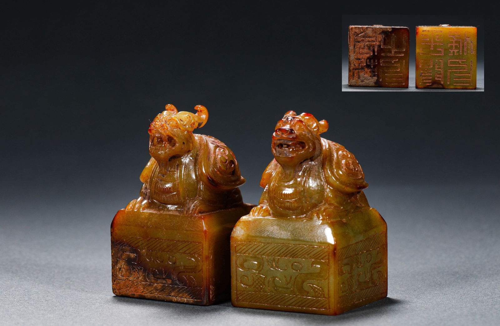 HAN DYNASTY, HETIAN JADE SEAL: H:5cmW:2.8cmWeight:166g
