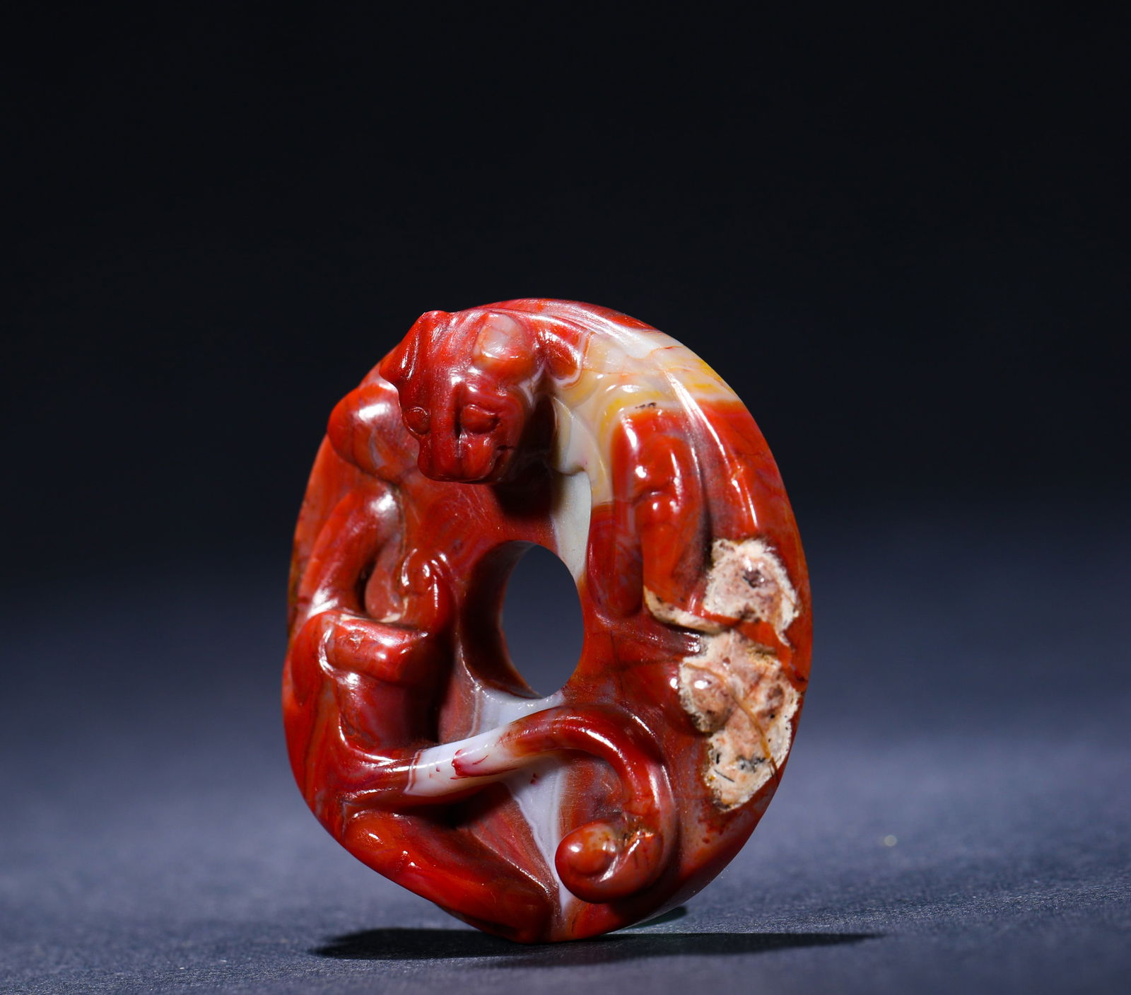 HAN DYNASTY, AGATE BI - 2