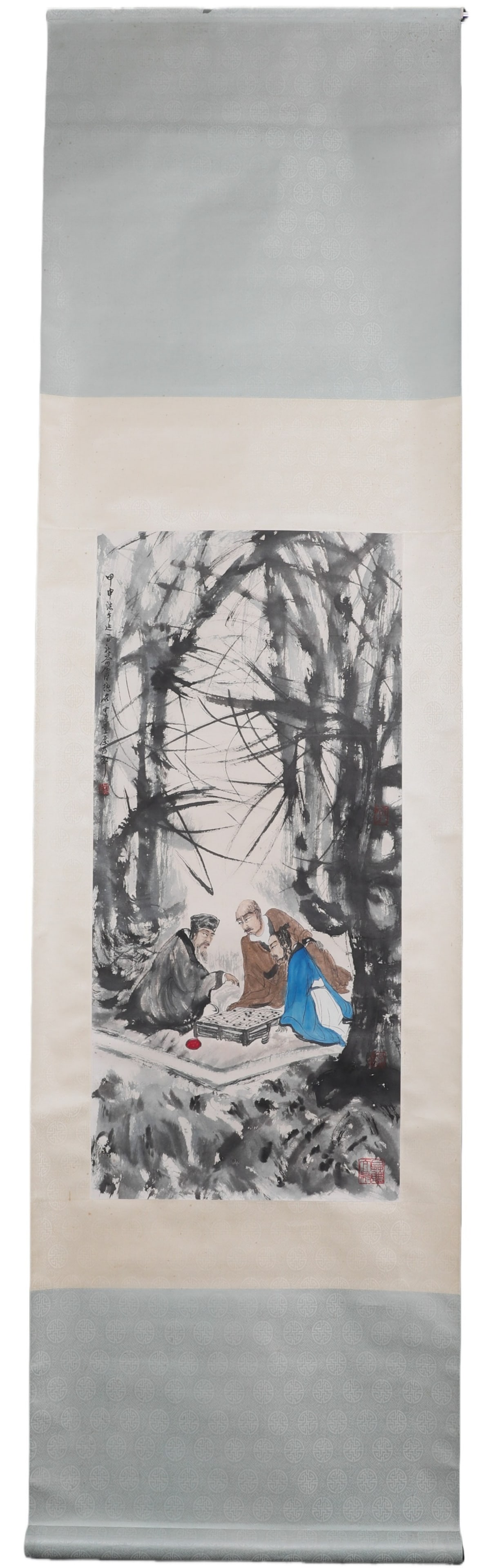 A PORTRAIT SCROLL BY FU BAOSHI - 2