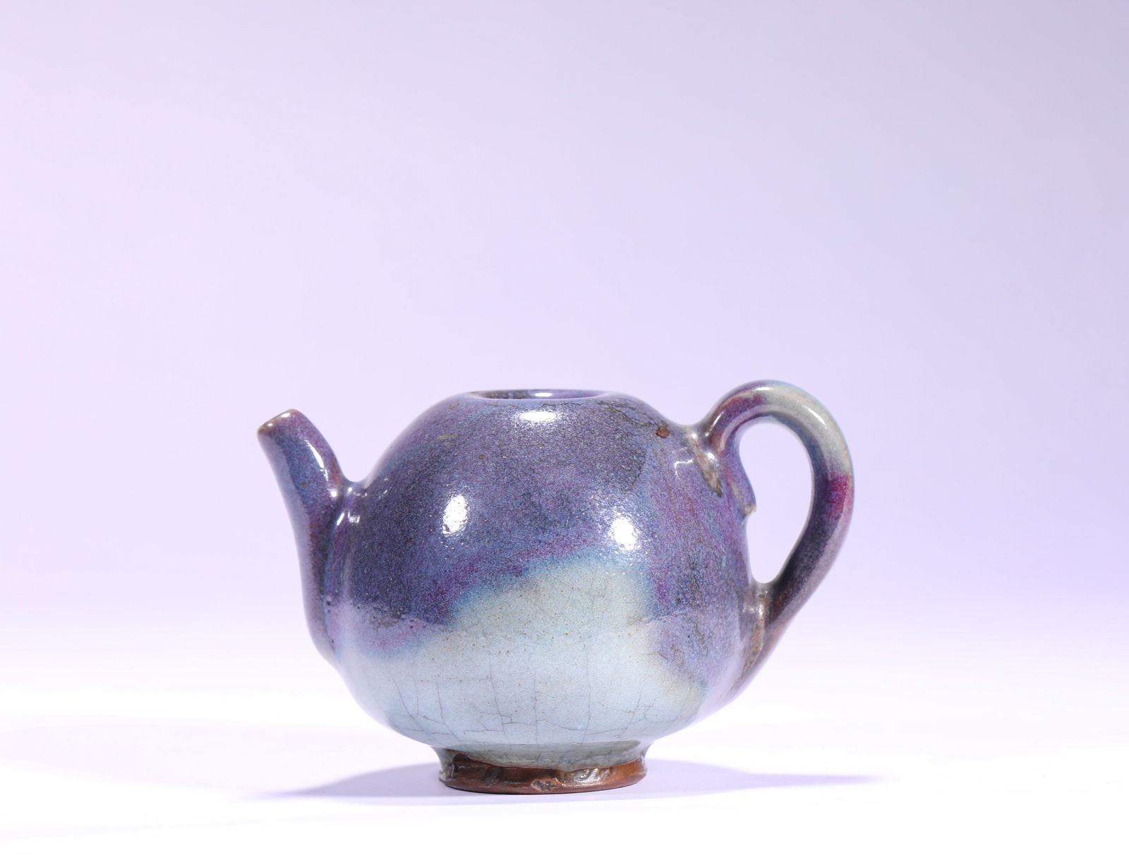 SONG DYNASTY JUN KILN INKSTONE DROPS: H:6.5cmW:11cm