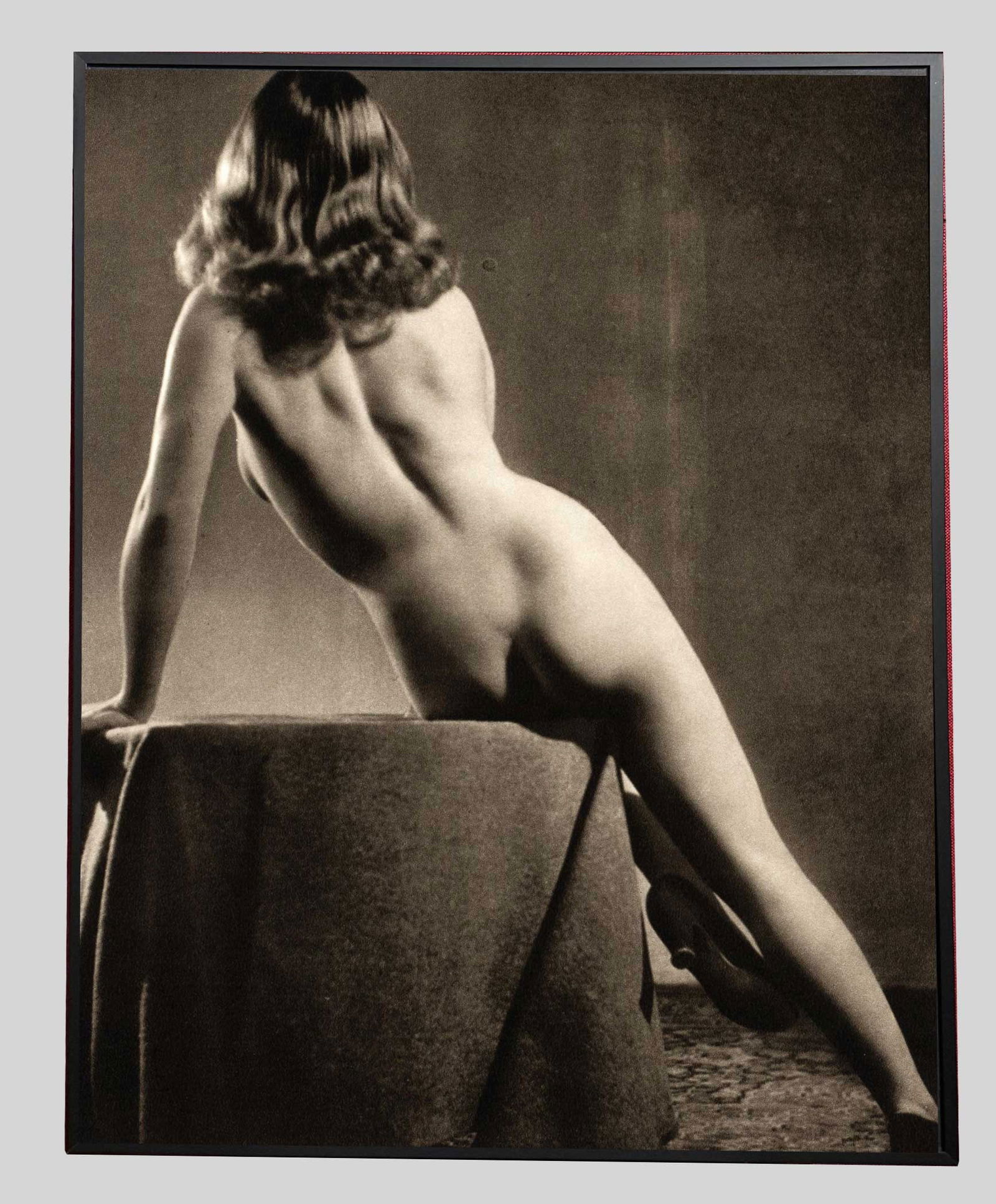 GICLÉE PRINT OF BLACK-AND-WHITE NUDE FEMALE PHOTOGRAPHY. (1 of 5)