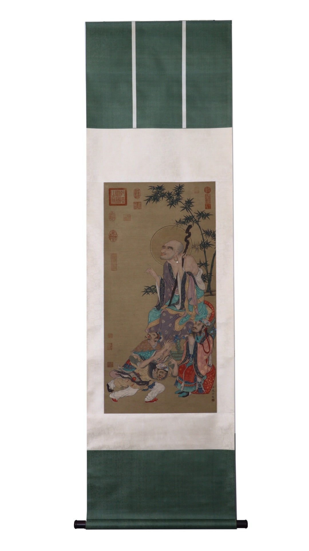WU DAOZI FIGURE STANDING SCROLL - 2