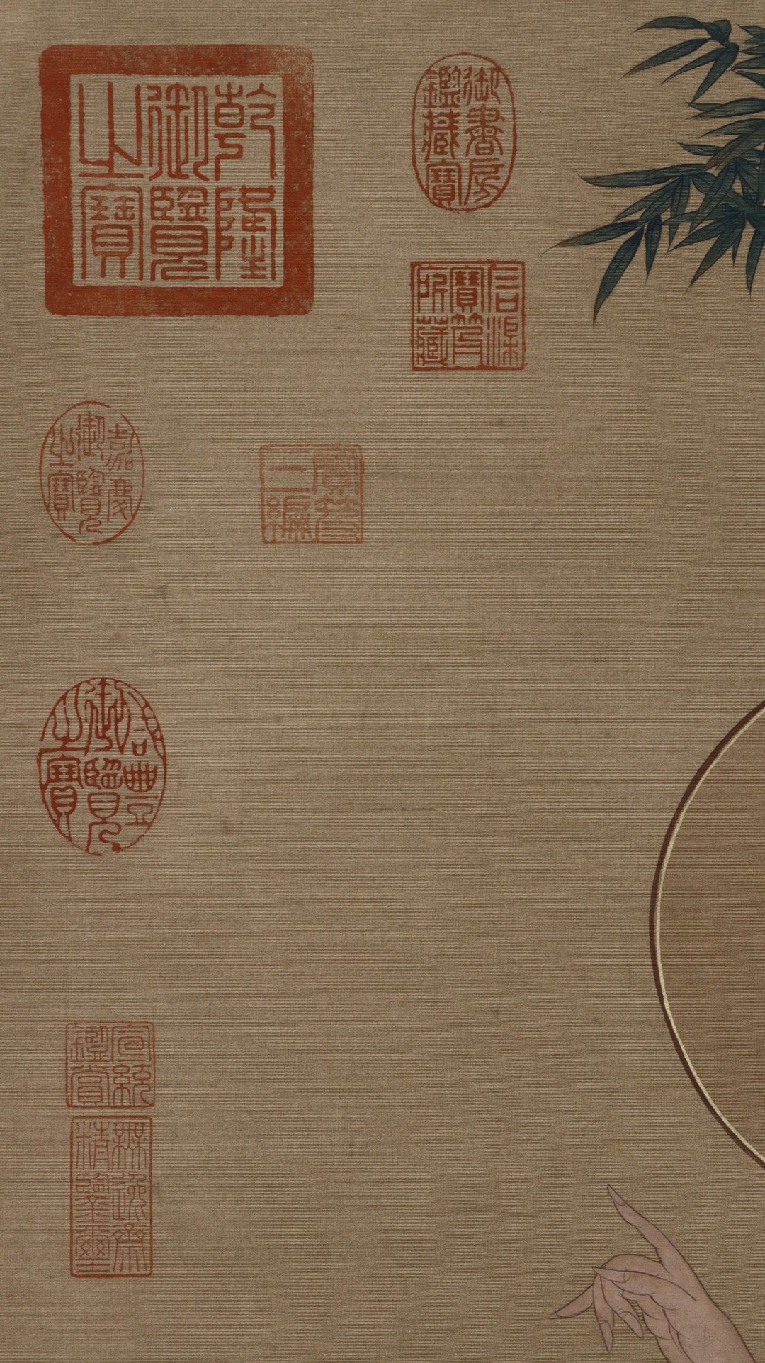 WU DAOZI FIGURE STANDING SCROLL - 4