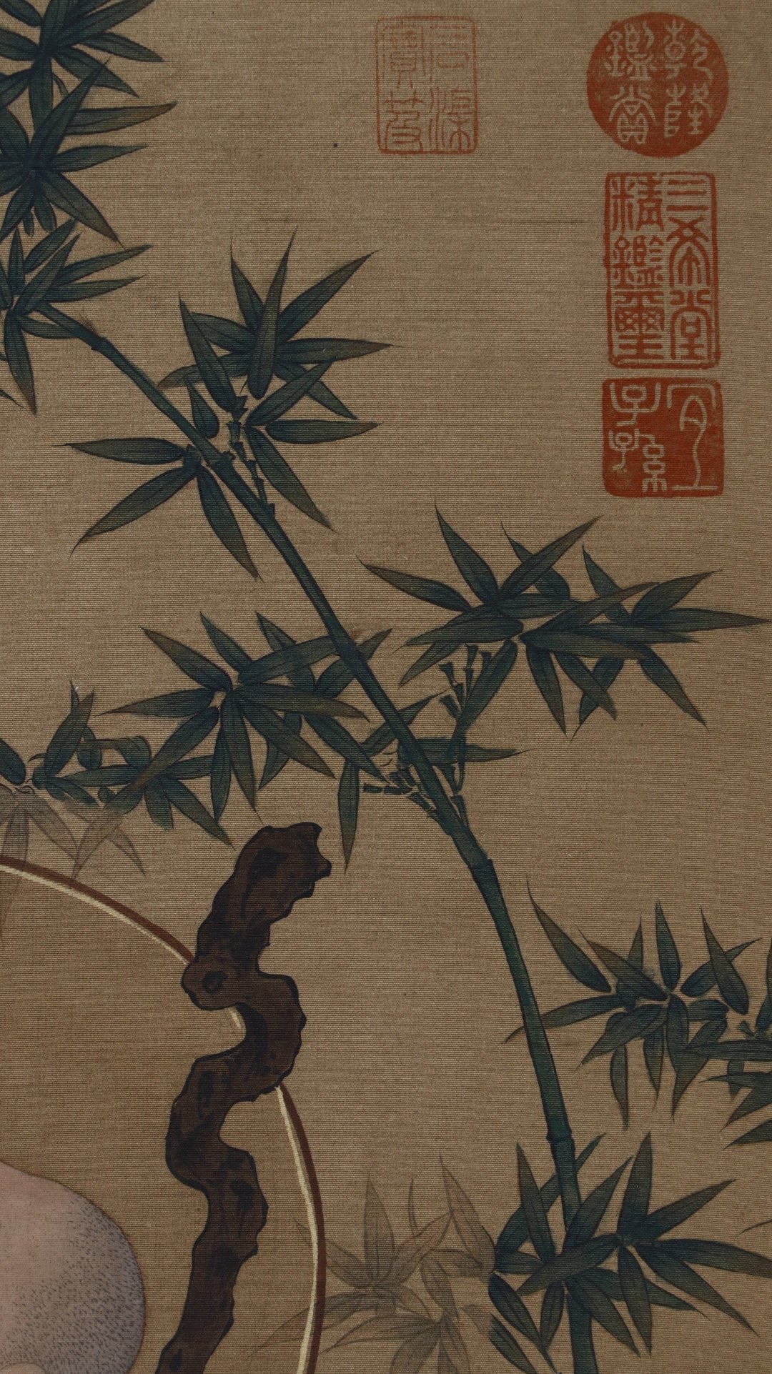 WU DAOZI FIGURE STANDING SCROLL - 5