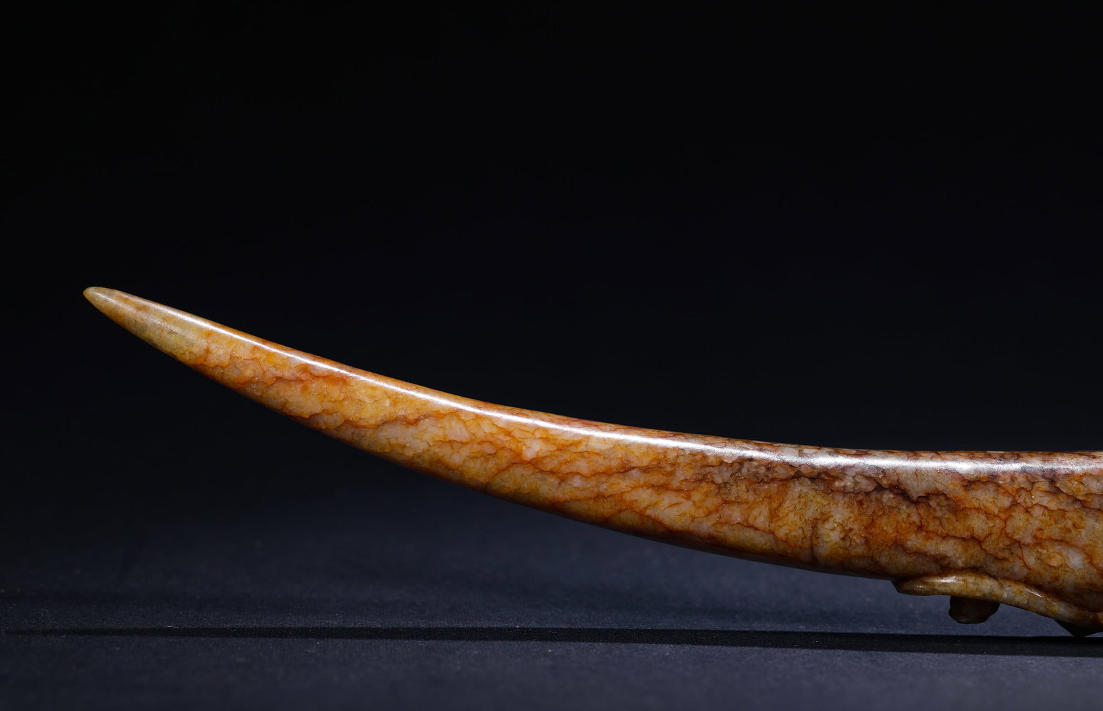 HAN DYNASTY CHI DRAGON PATTERN JADE ? - 3