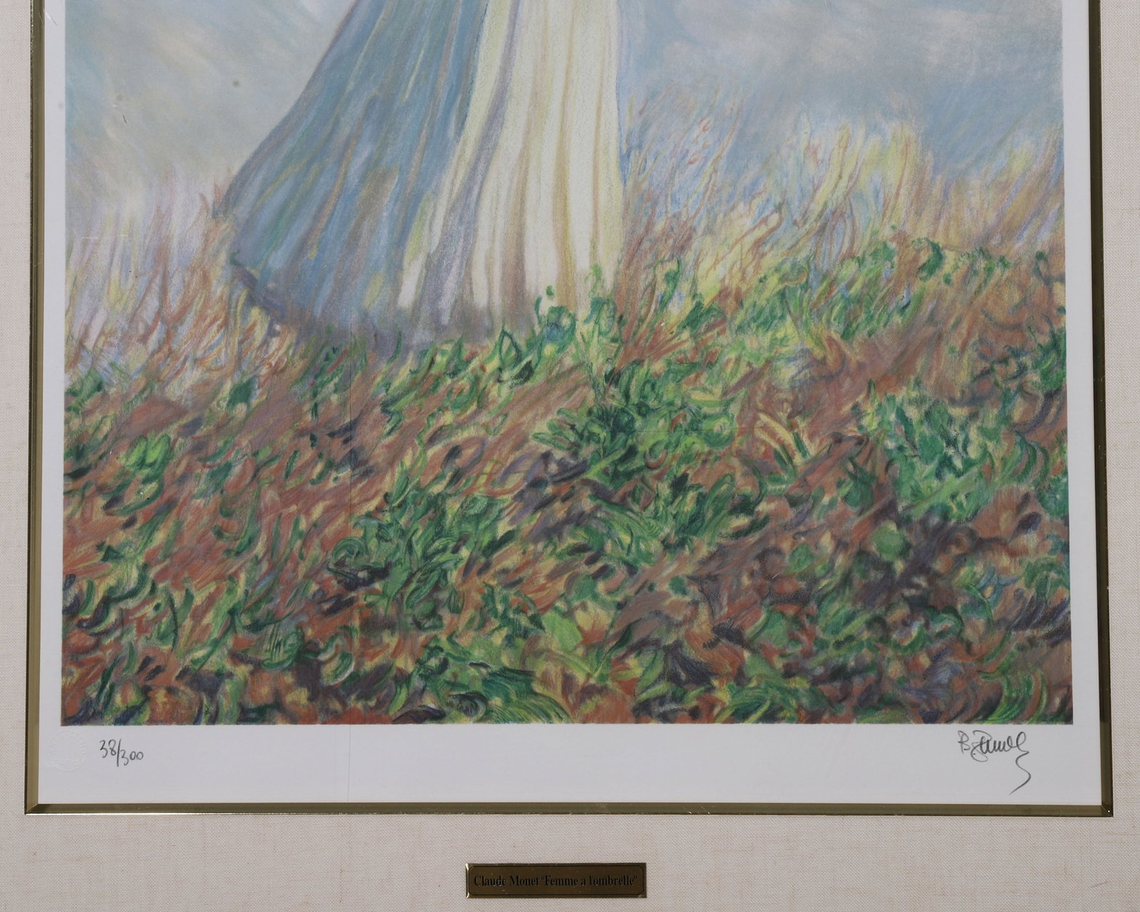 Claude Monet (1840-1926) ATTRIBUTED TO, ORIGINAL LIMITED EDITION PRINT, Hand-signed & Numbered - 5