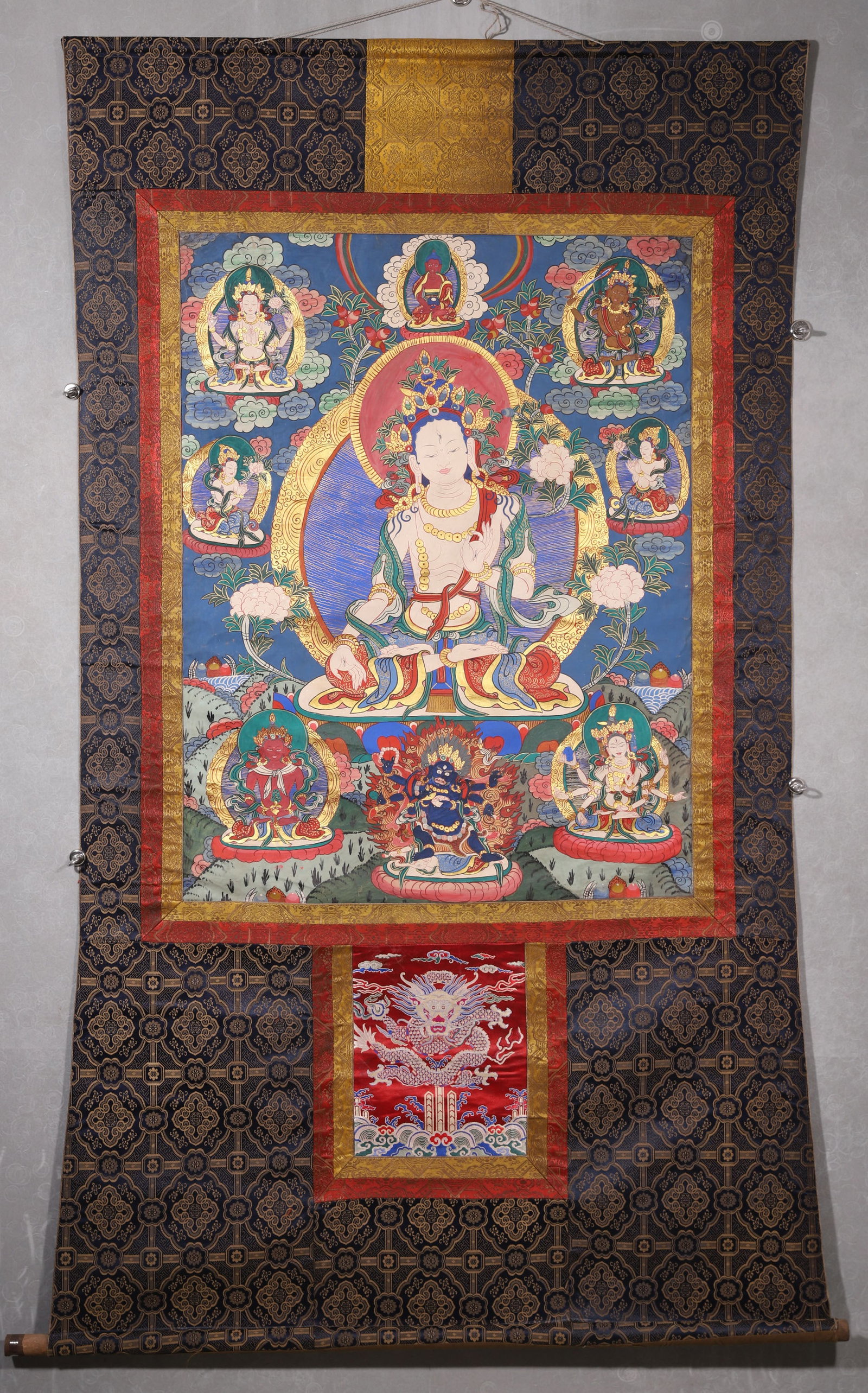 A White Tara Thangka - Qing Dynasty (1 of 13)