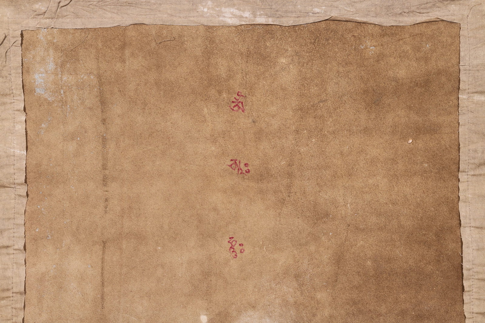 A Yellow Jambhala Thangka - Qing Dynasty - 13