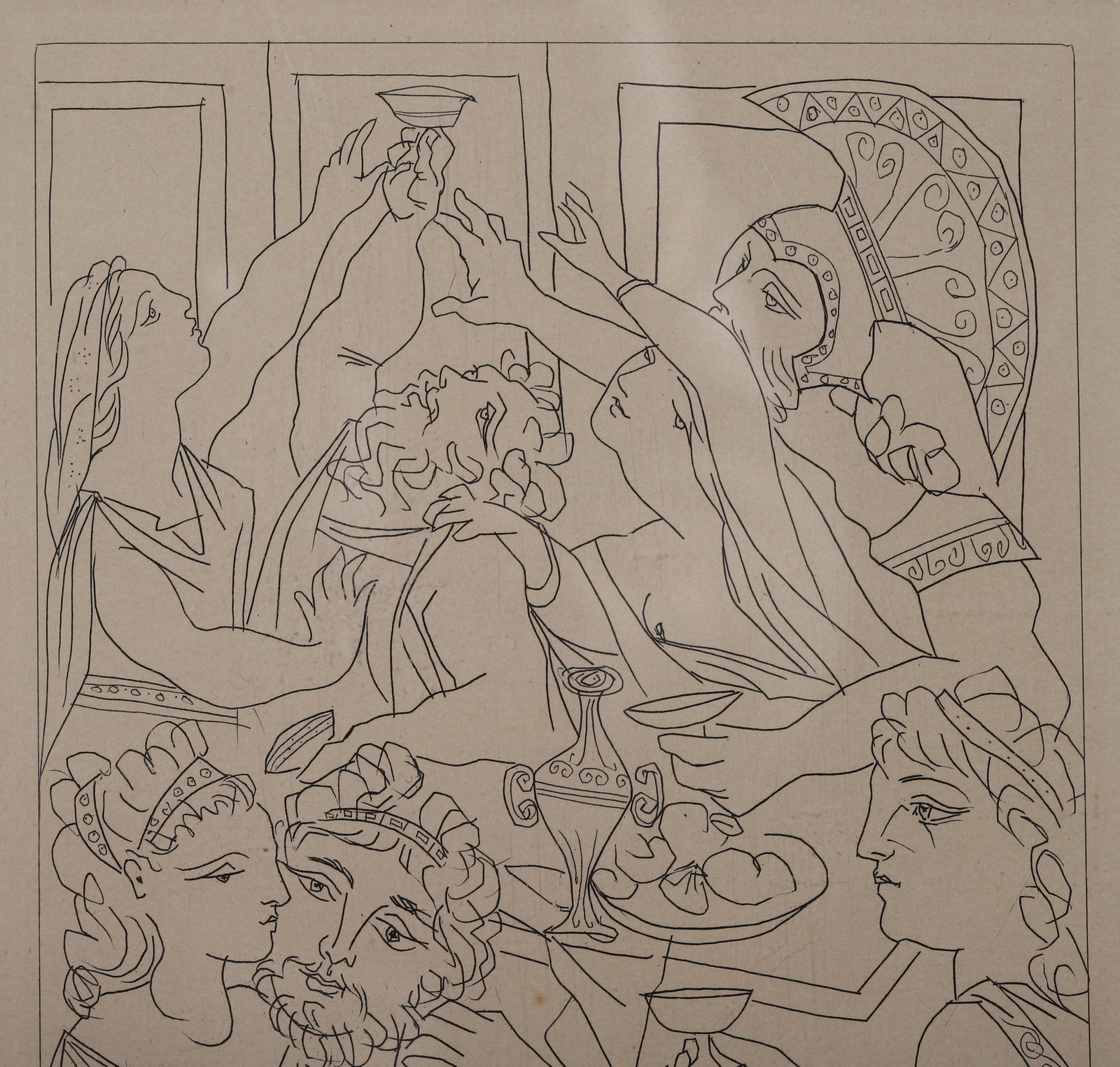 Pablo Picasso (1881-1973),Spanish,ORIGINAL LIMITED EDITION,Attributed to - 5