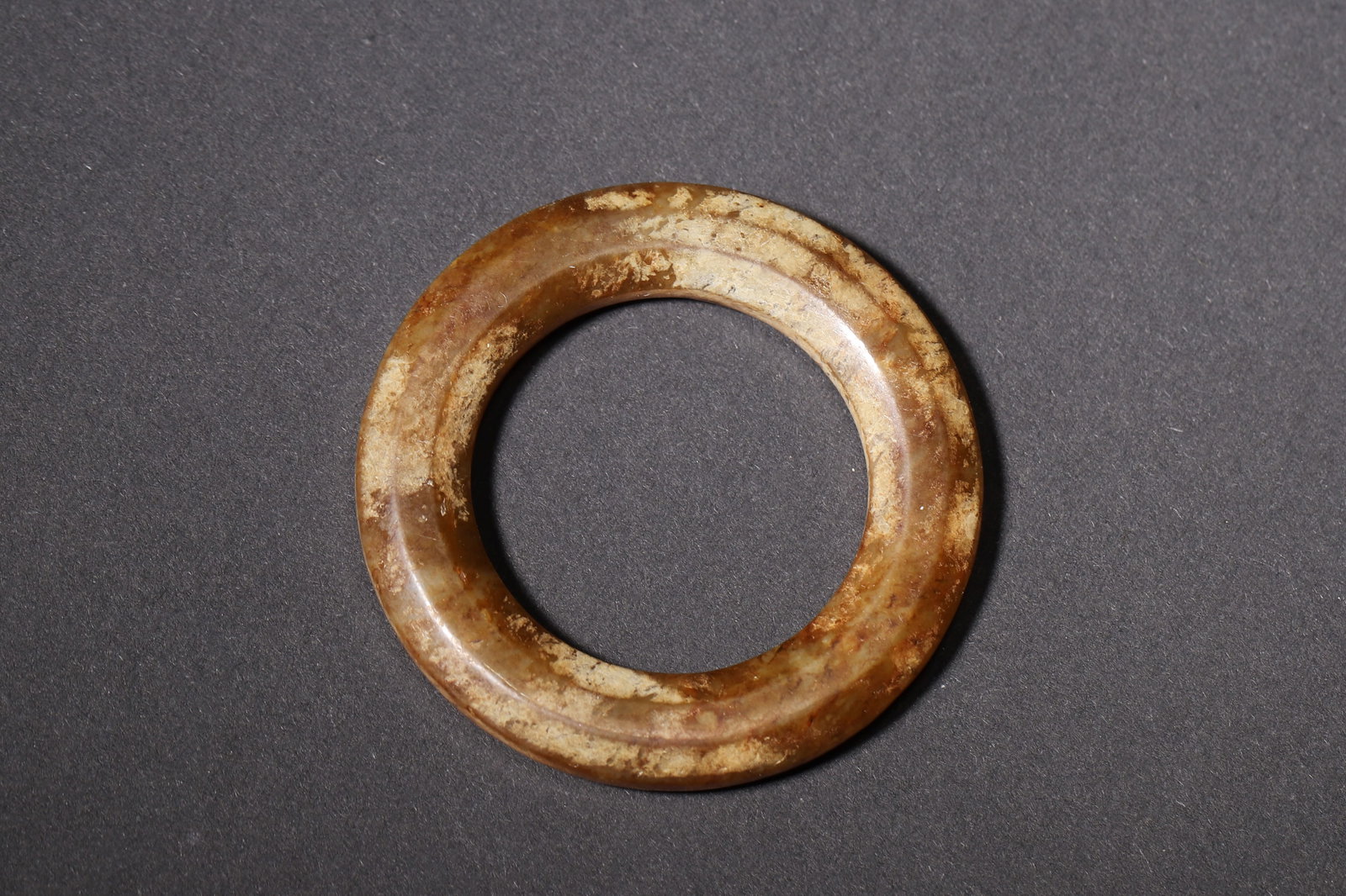 A Jade Ring with String Pattern, Warring States Period - 2