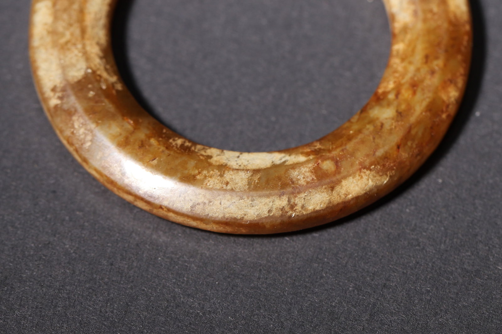 A Jade Ring with String Pattern, Warring States Period - 4
