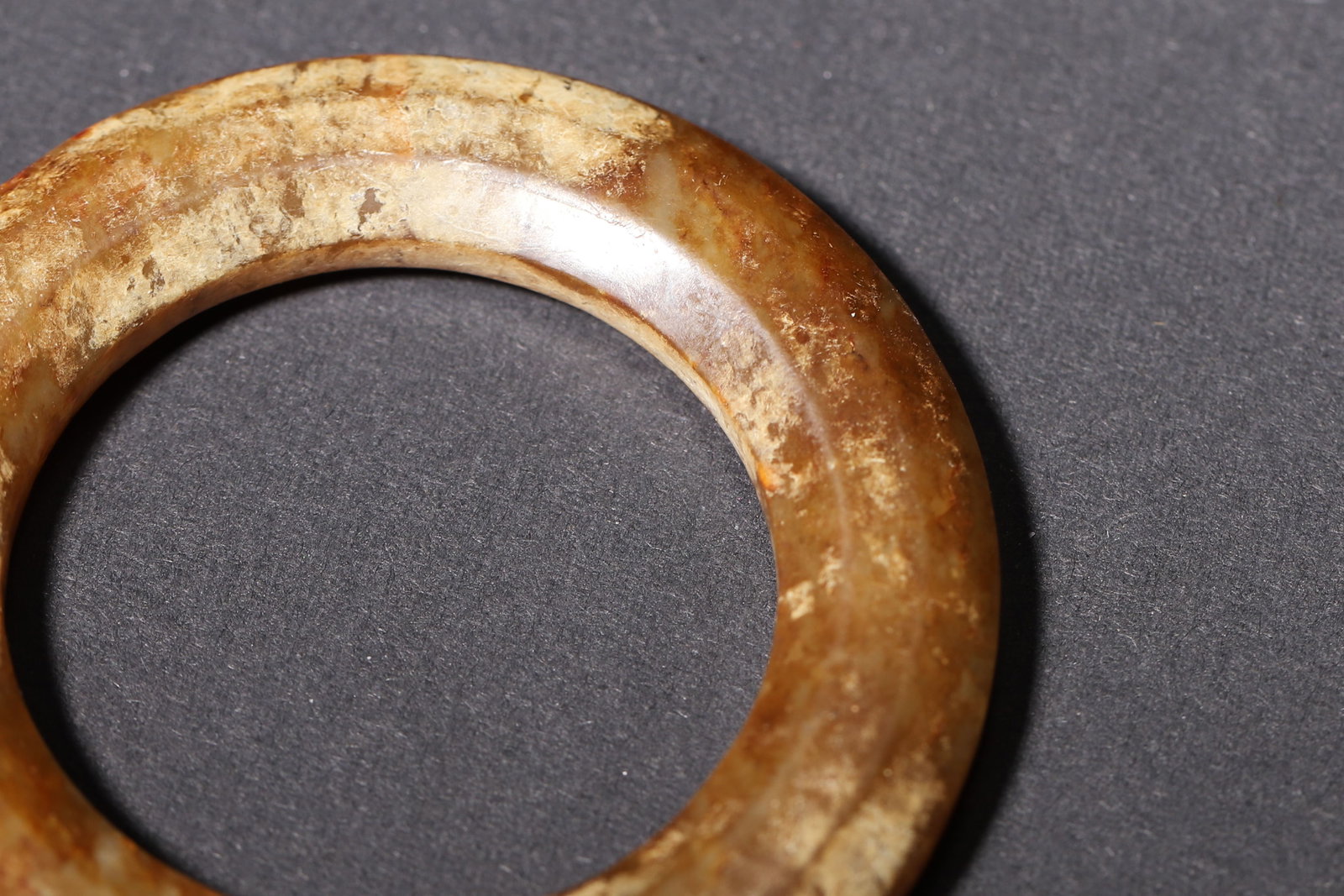 A Jade Ring with String Pattern, Warring States Period - 5