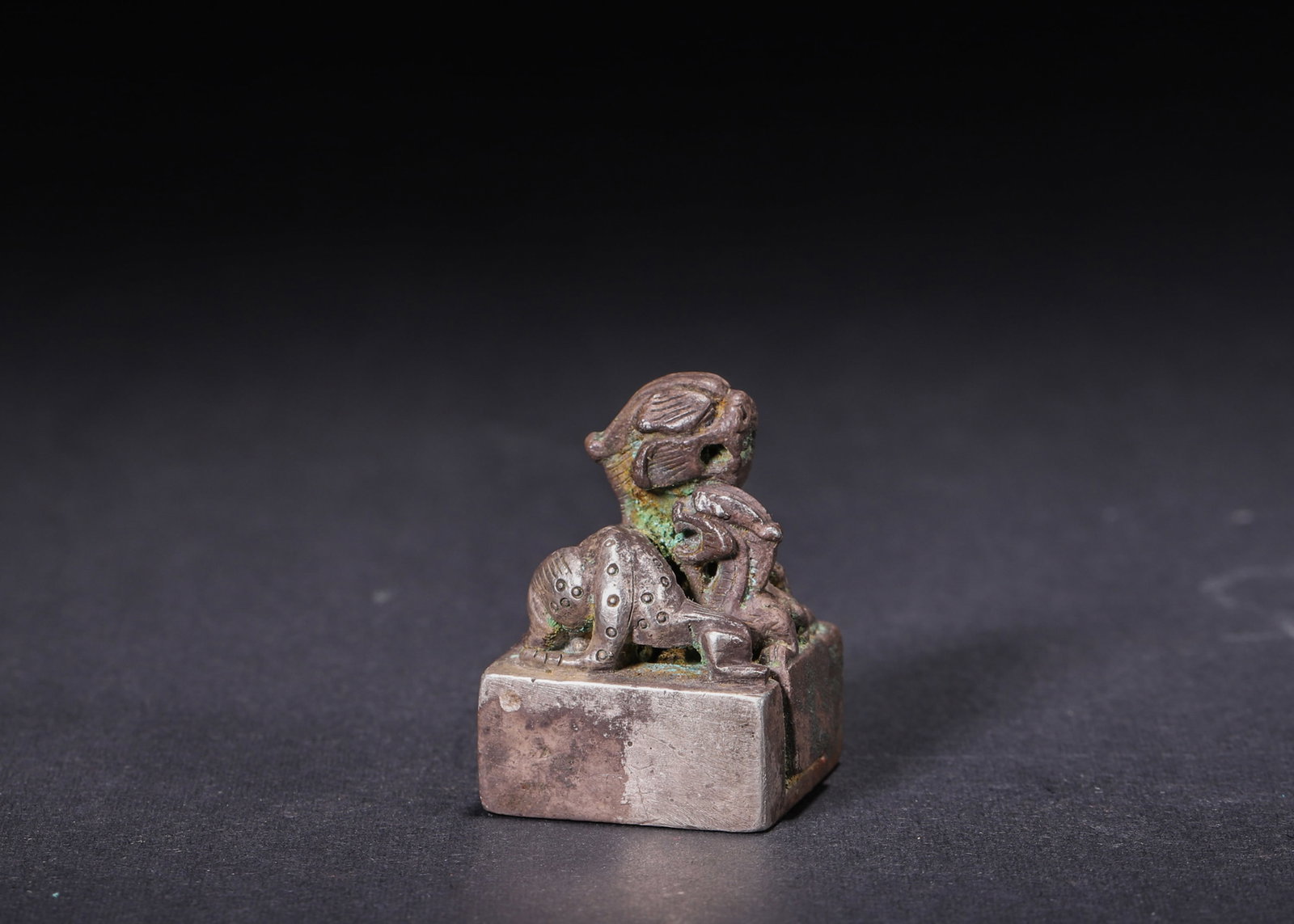 A Silver Composite Seal with Mother-and-Son Set?Han Dynasty - 2