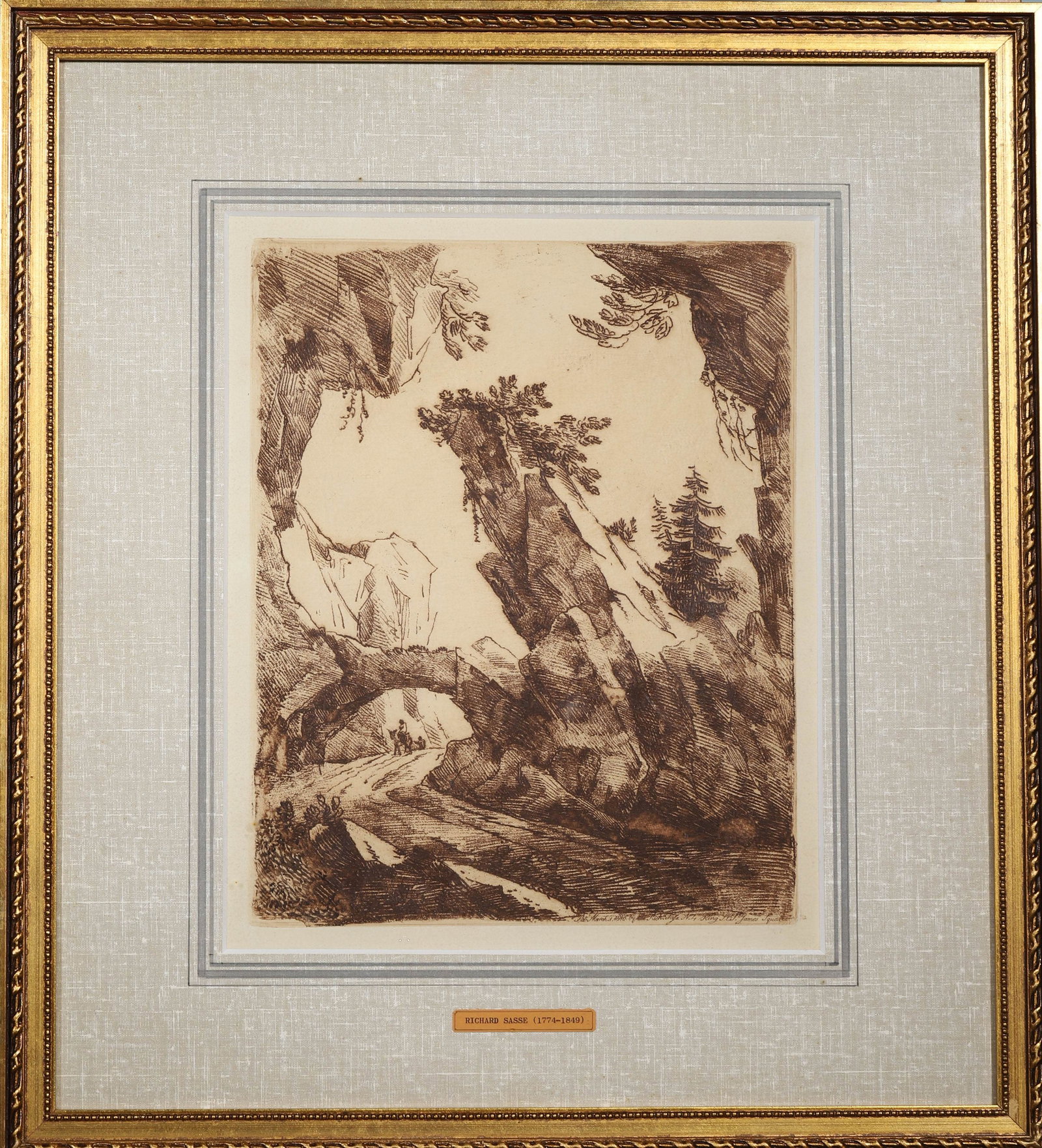 Richard Sasse (1774-1849),British,ORIGINAL LIMITED EDITION,Attributed to - 2