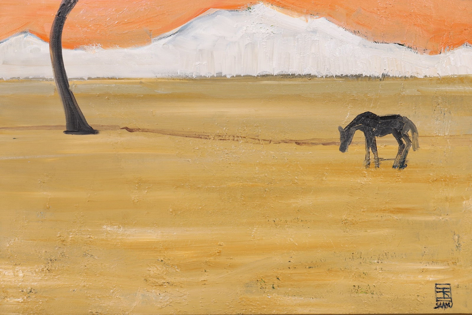 SANYU,1895-1966,ATTRIBUTED TO, OIL ON CANVAS - 3