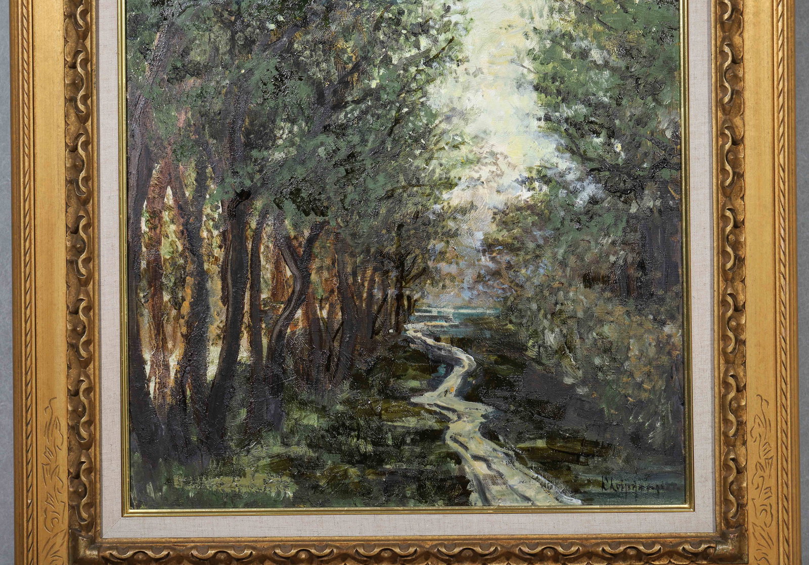 HENRI-JOSEPH HARPIGNIES (1819-1916), FRENCH, ATTRIBUTED TO , OIL ON CANVAS - 3