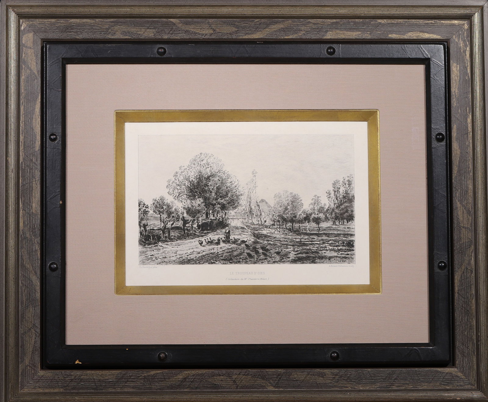 Charles-François Daubigny (1817-1878),French,ORIGINAL LIMITED EDITION,Attributed to - 2