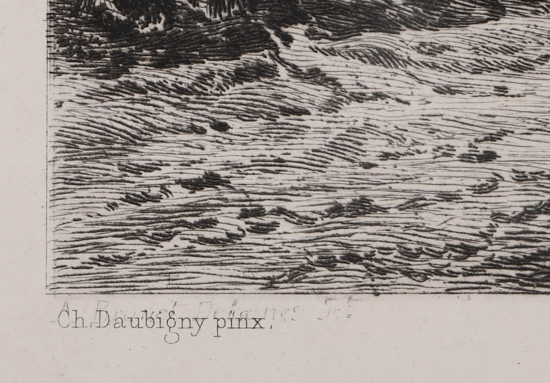 Charles-François Daubigny (1817-1878),French,ORIGINAL LIMITED EDITION,Attributed to - 8