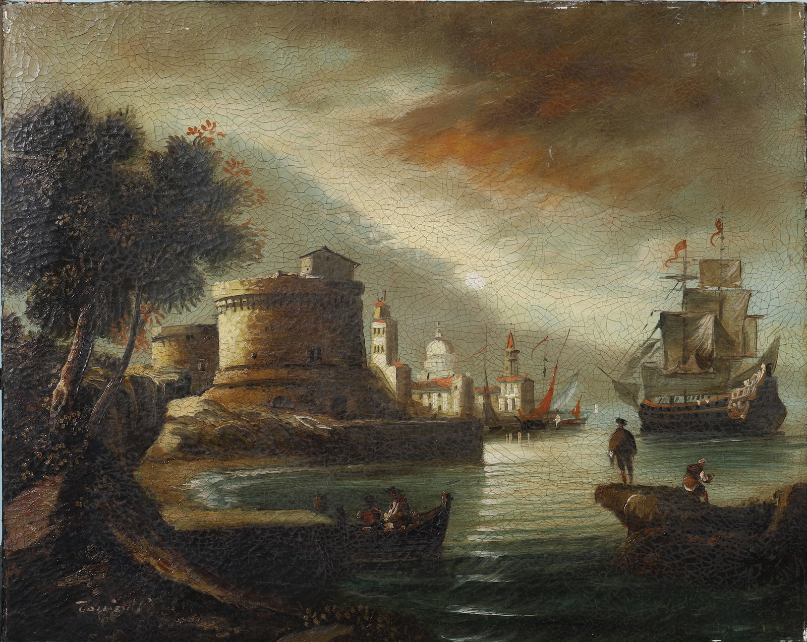 Antonio Torrielli,20th-century ,Italian,ATTRIBUTED TO - 2