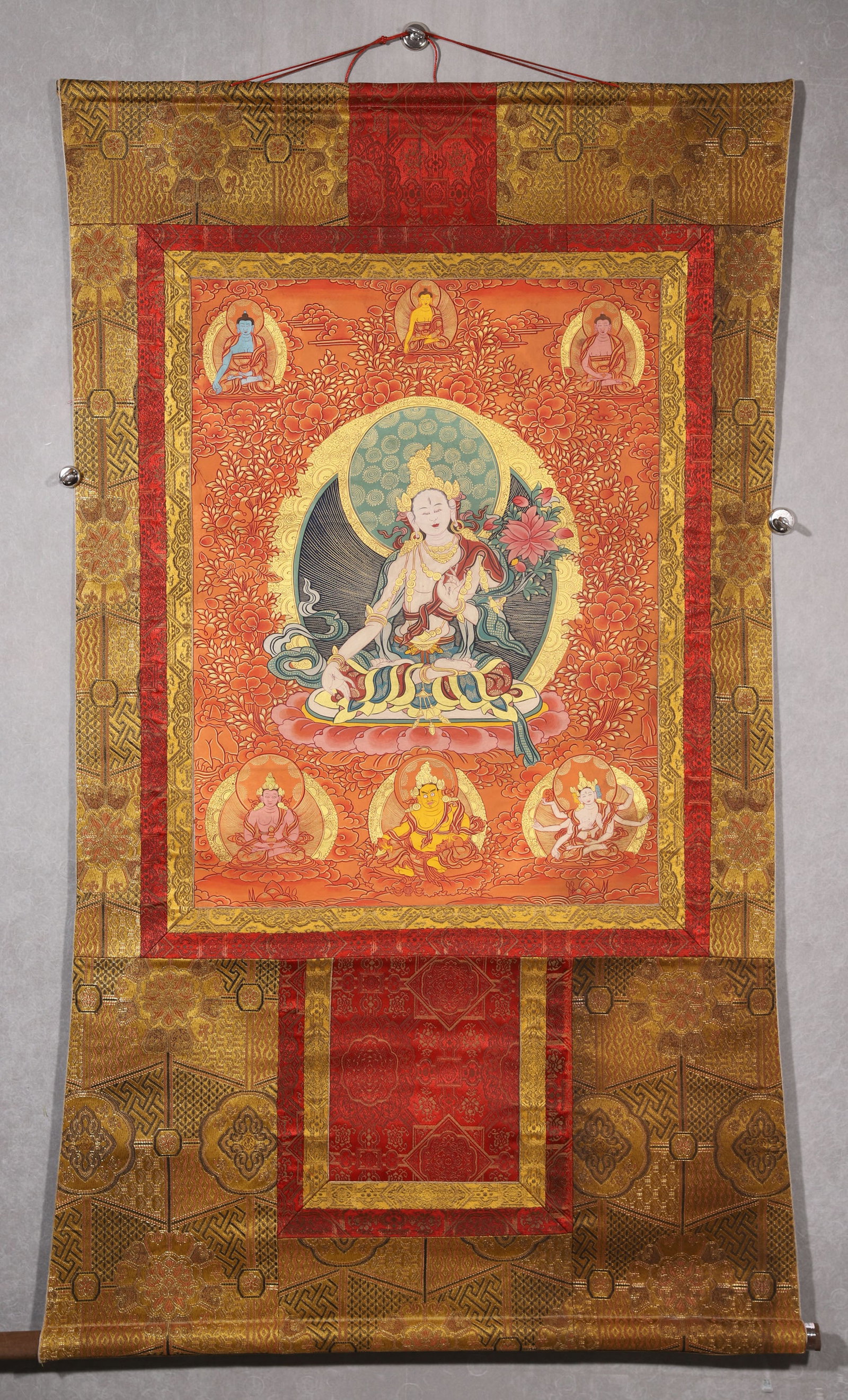 A White Tara Thangka - Qing Dynasty (1 of 11)