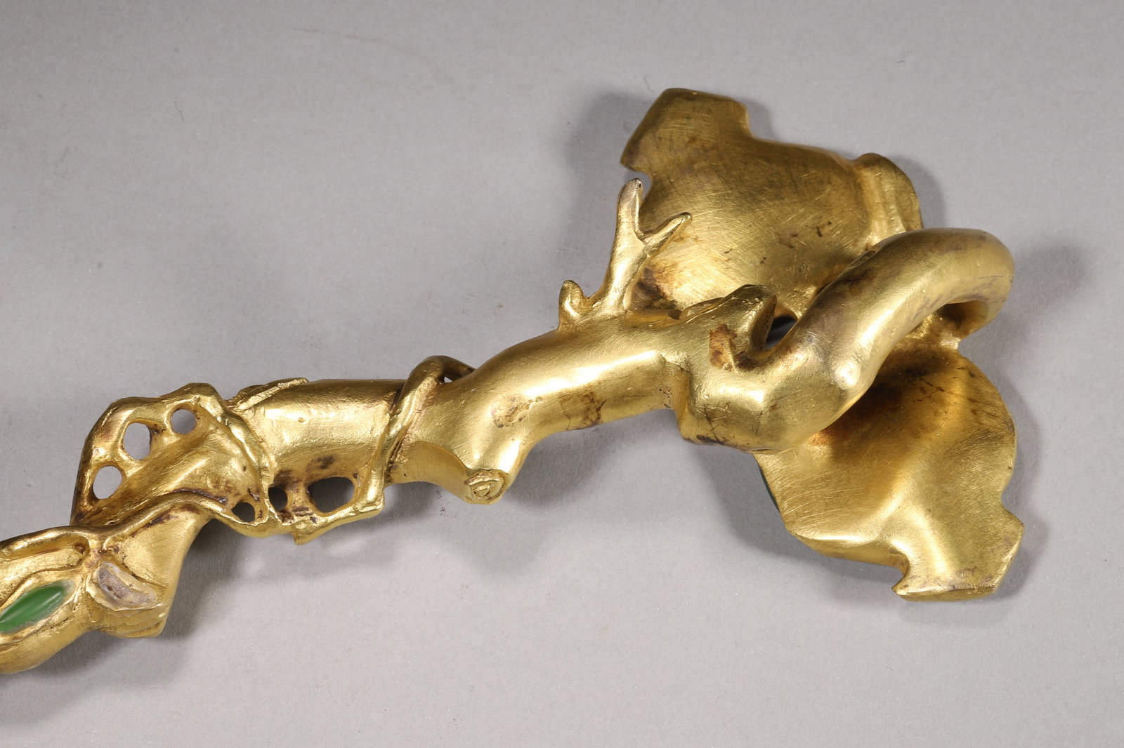 A Gilt Bronze Ruyi - Qing Dynasty - 7