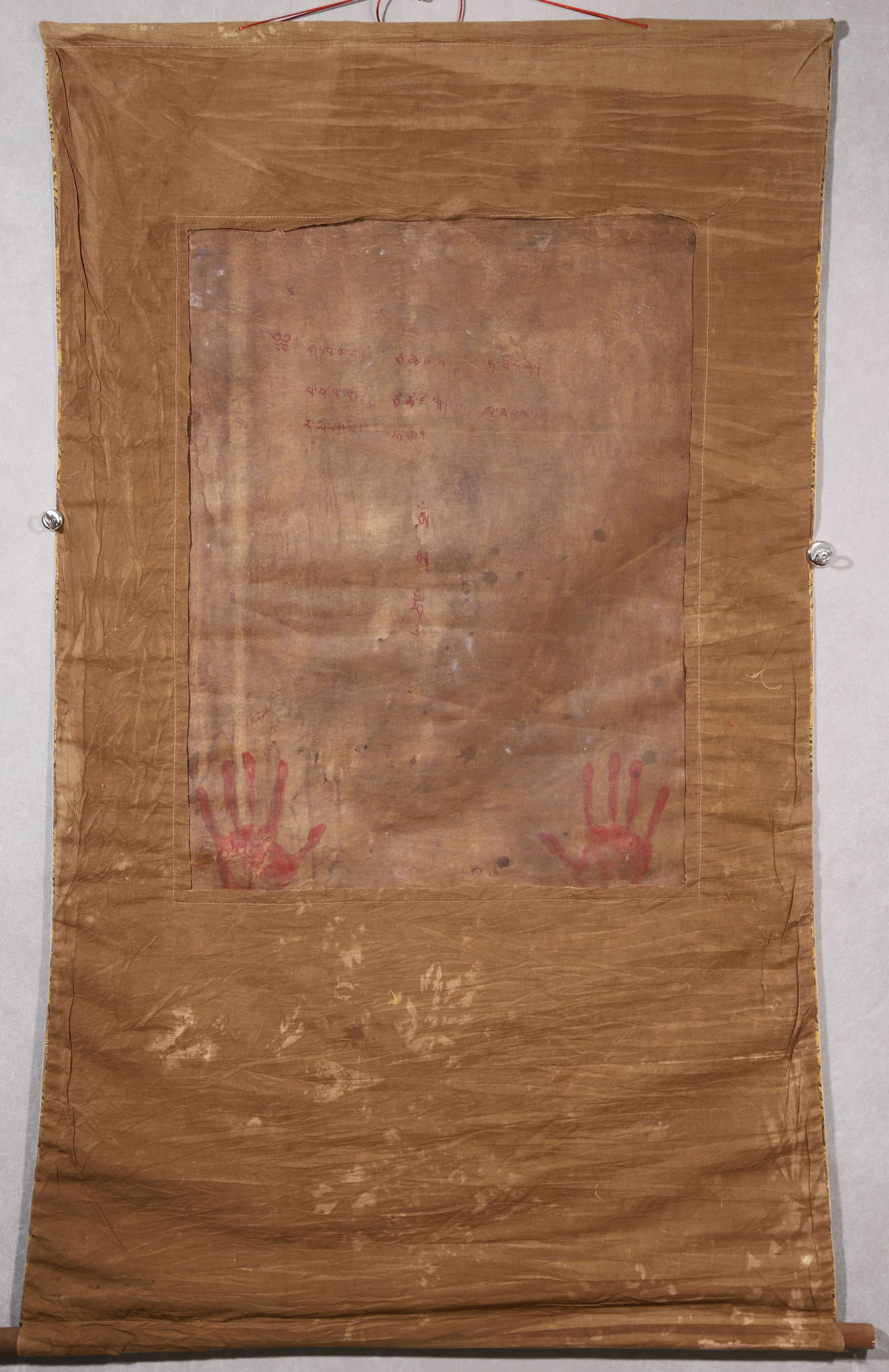 A Four-armed Avalokiteshvara Thangka - Qing Dynasty - 10