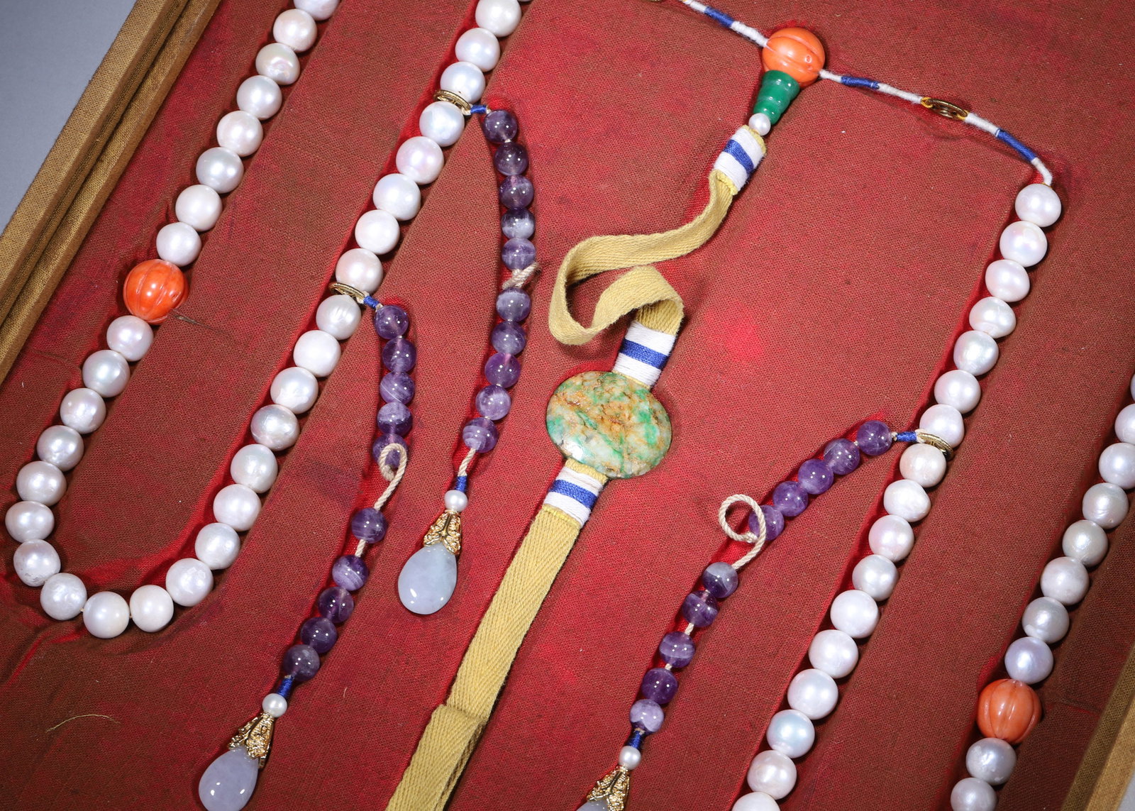 A Set of Qing Dynasty Eastern Pearl Court Beads - 2