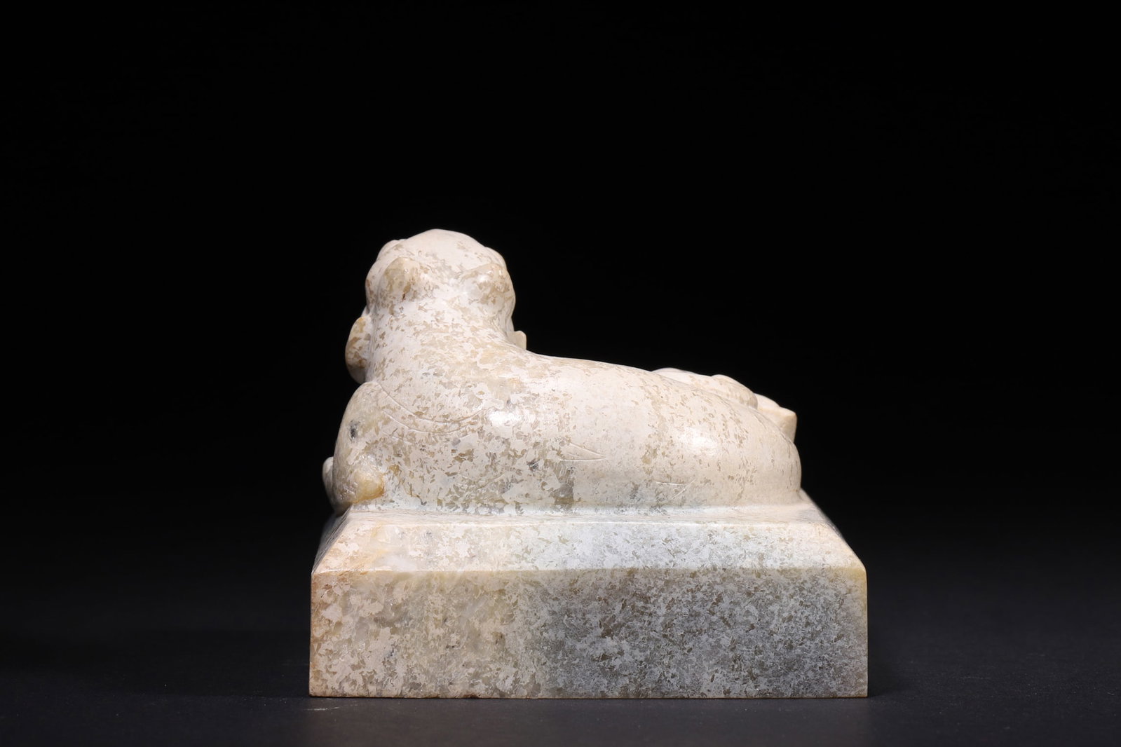 A High Ancient Jade Seal with Chilong Knob, Han Dynasty - 5
