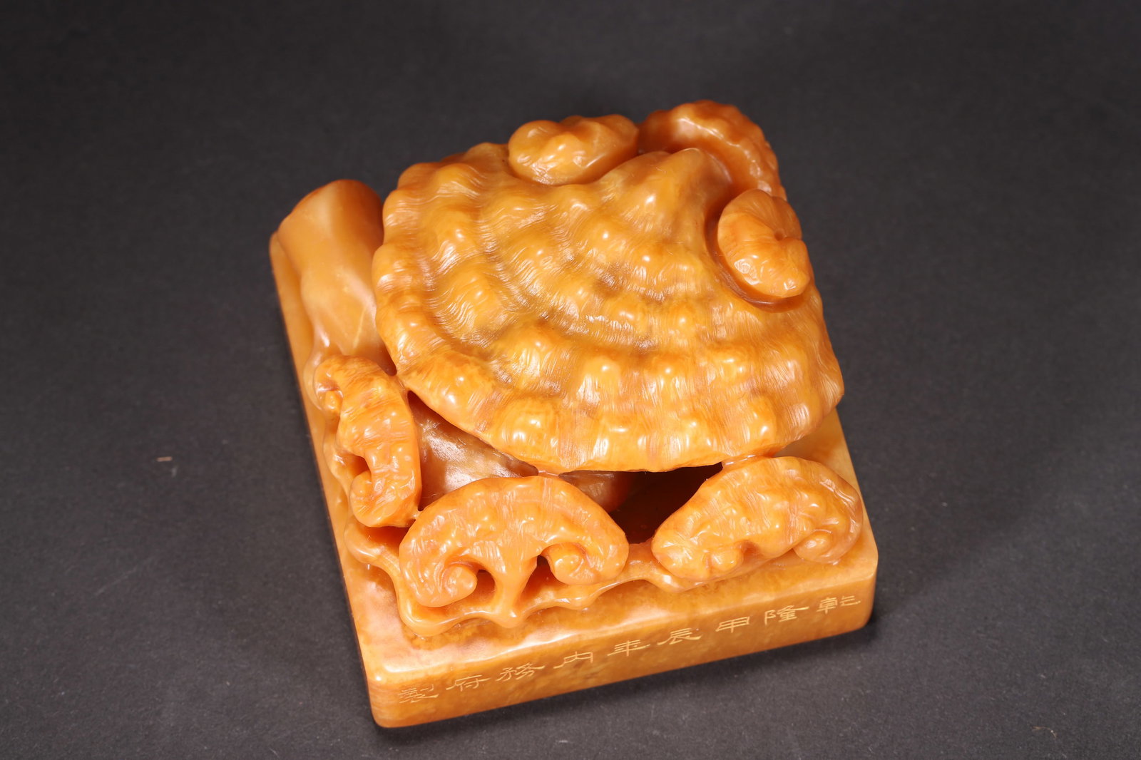 A Tianhuang Stone Ganoderma Seal, Qianlong Period, Qing Dynasty - 7