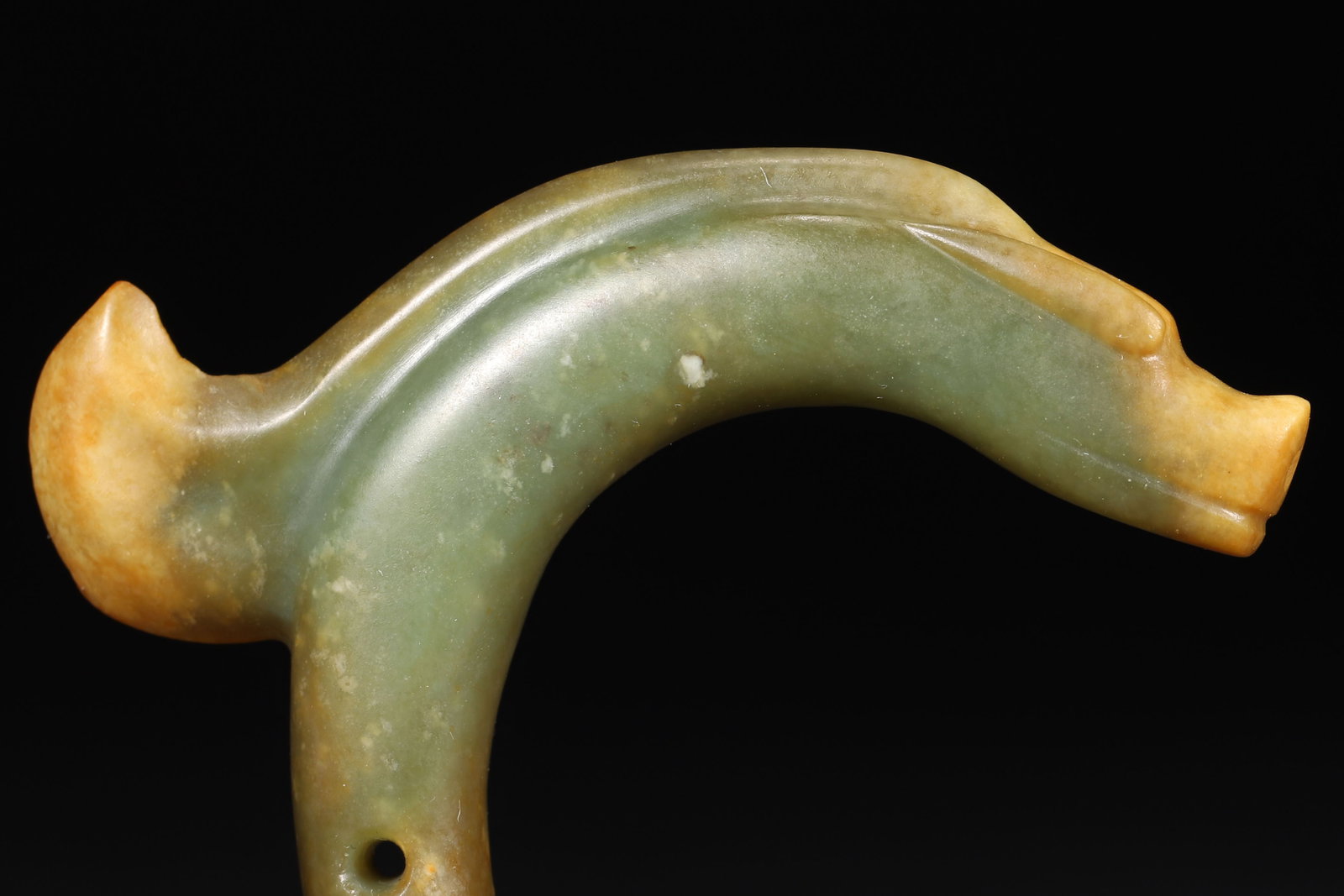 A C-Shaped Jade Dragon, Prehistoric Culture - 5