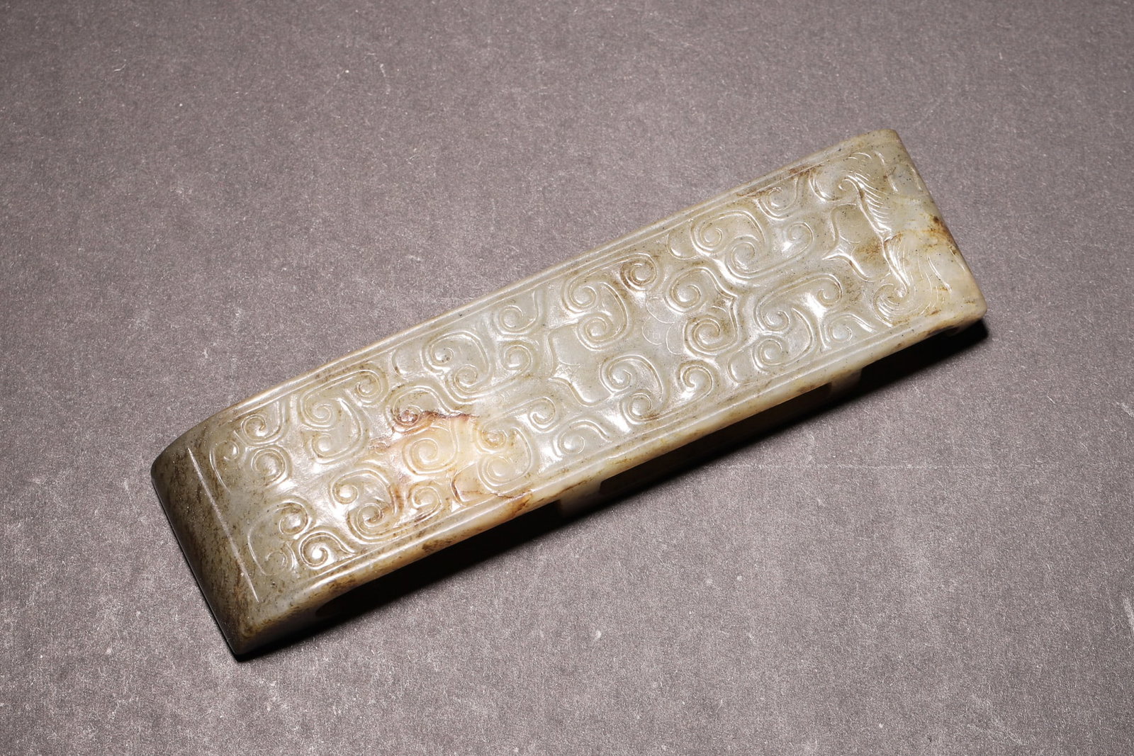A Set of Hetian Jade Sword Fittings, Han Dynasty - 6
