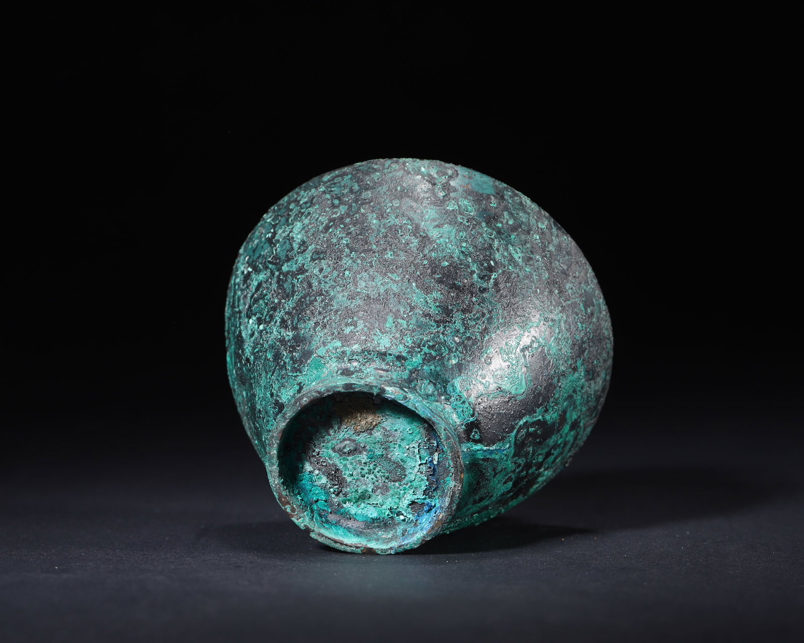 A Han Dynasty Plain Bronze Miniature Jar - 6