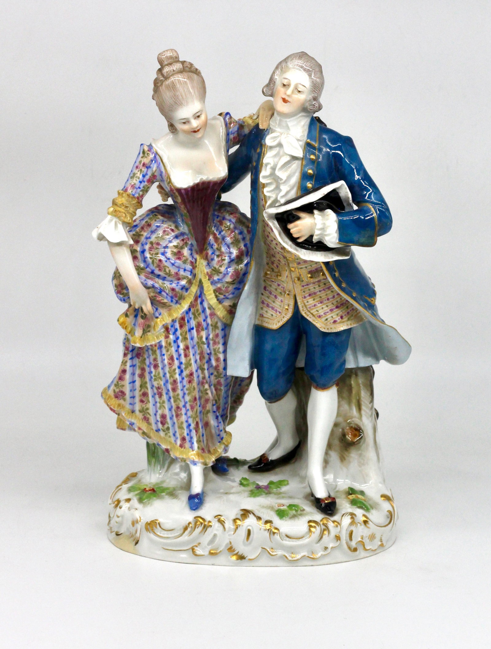 A porcelain figurine sculpture ornament designed and crafted by sculptor Leopold Armbruster for (1 of 14)