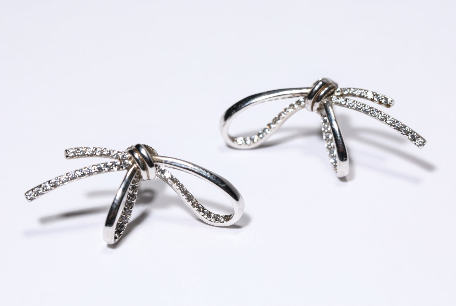 A Pair of Silver Earrings (1 of 3)